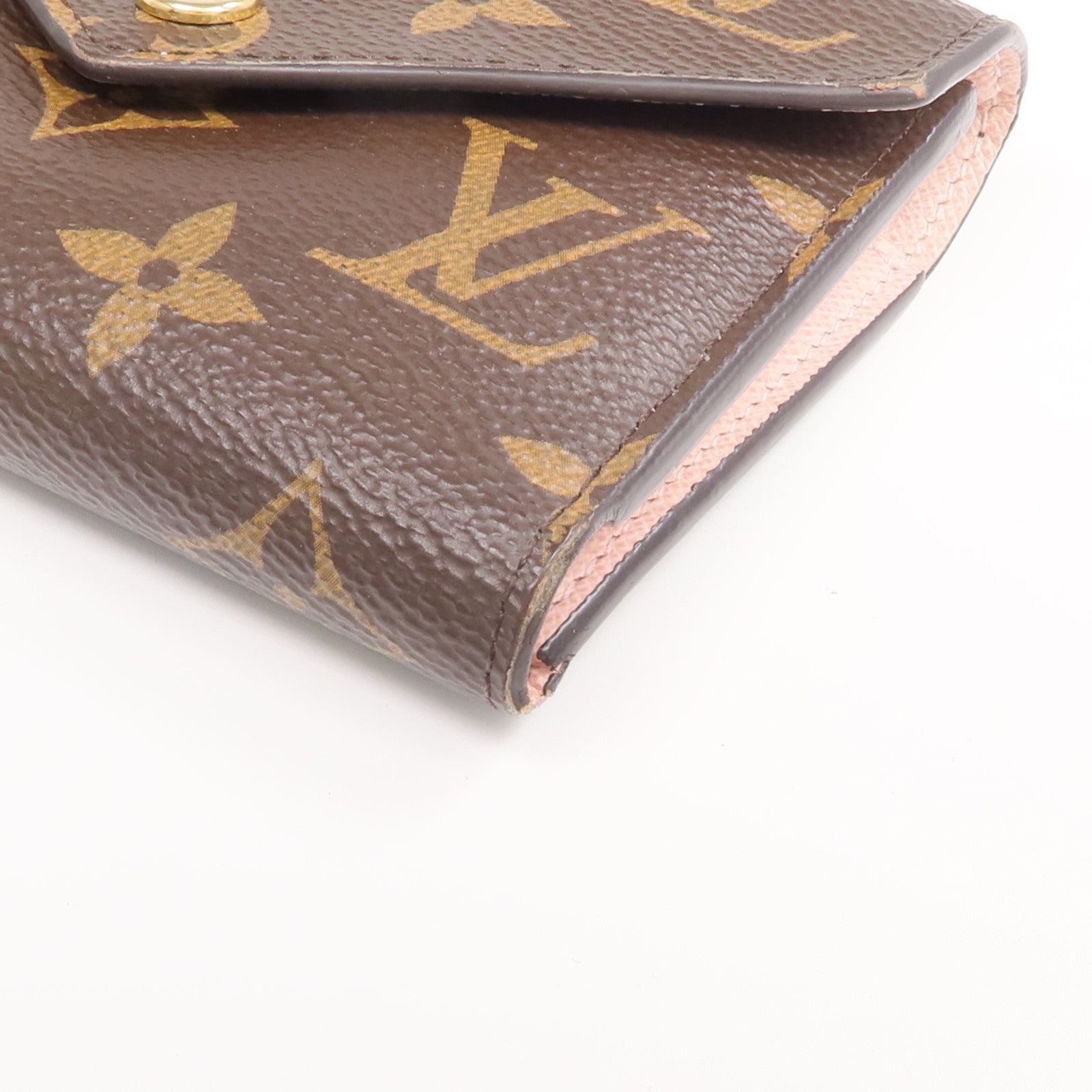 LOUIS VUITTON Monogram Victorine Wallet金扣錢包
