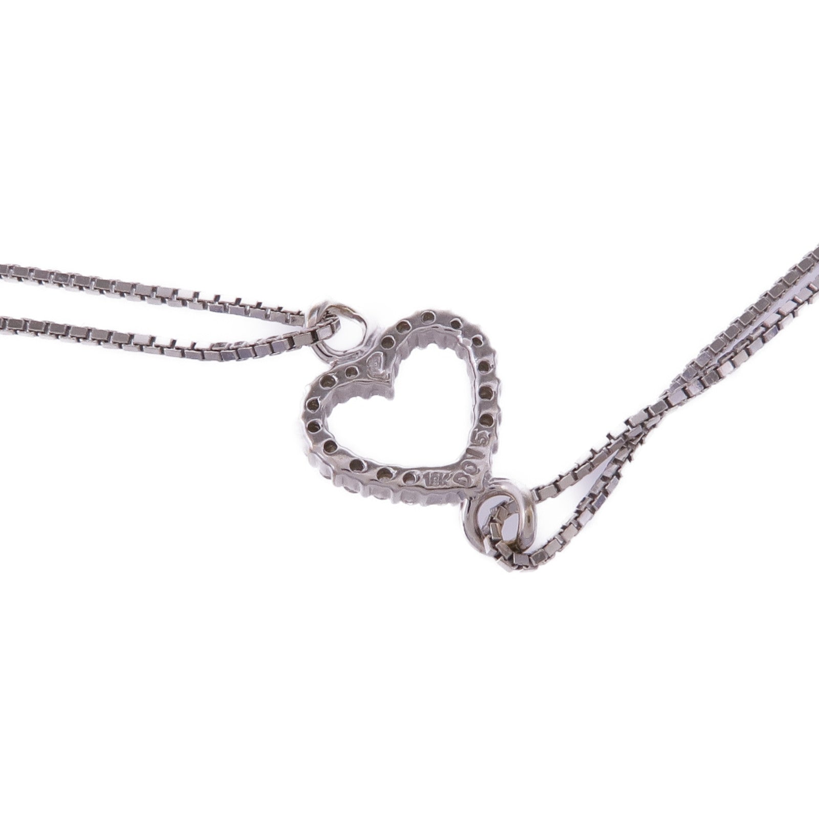 JEWELRY 【激減優惠】18K白金Diamond Bracelet鑽石手鏈