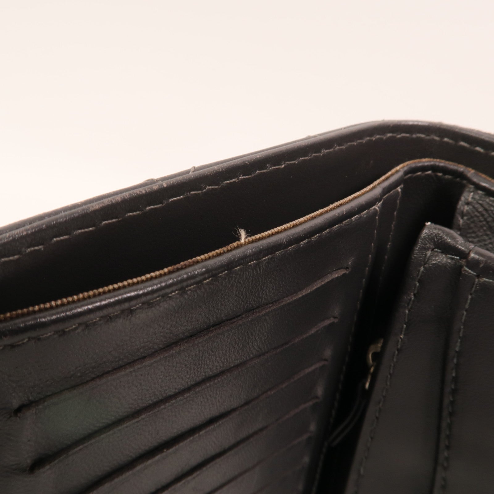 CHANEL 羊皮皮革Long Wallet銀扣長錢包