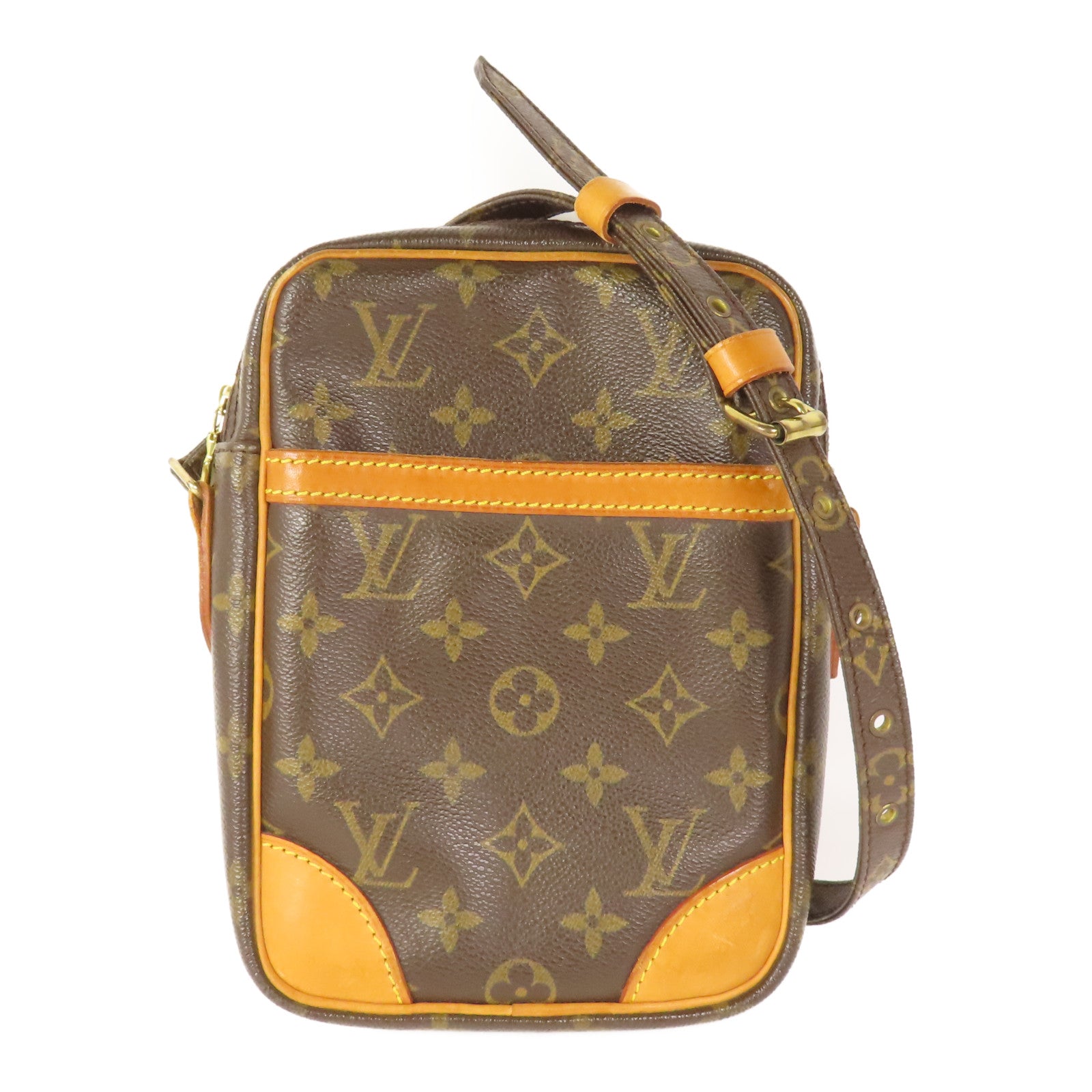 LOUIS VUITTON Monogram Danube金扣肩背袋