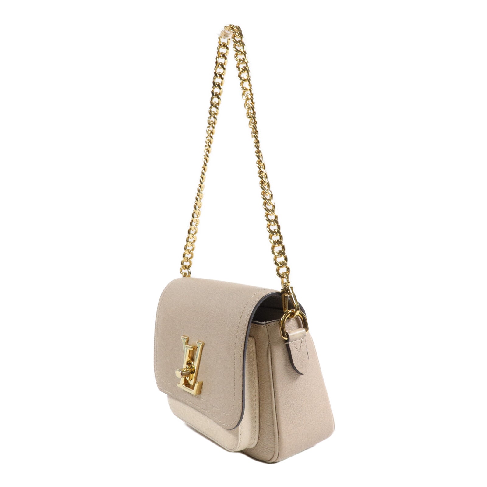LOUIS VUITTON 牛皮皮革Lockme Tender手挽肩背兩用袋