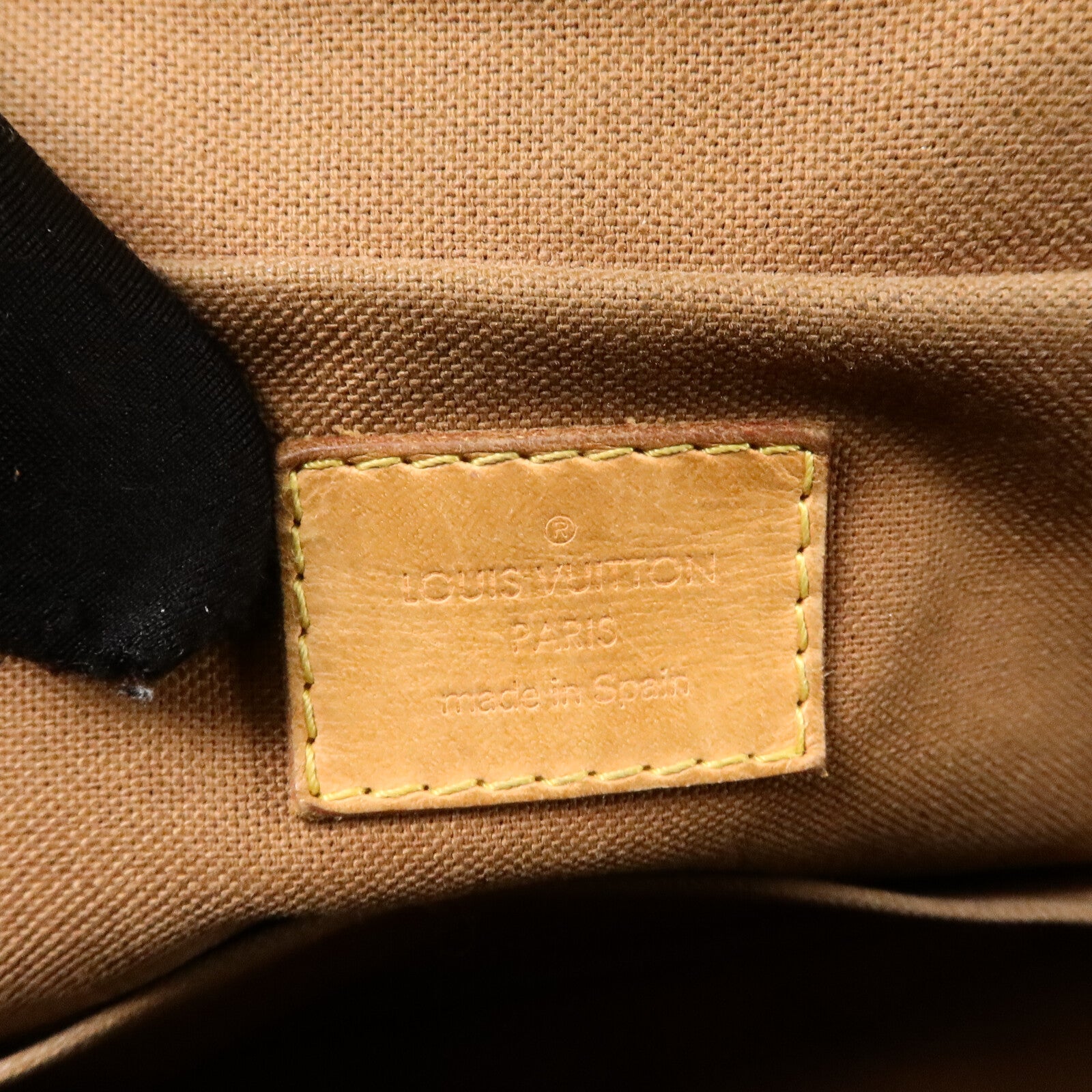 LOUIS VUITTON Monogram Sac Bosphore金扣手挽肩背兩用袋