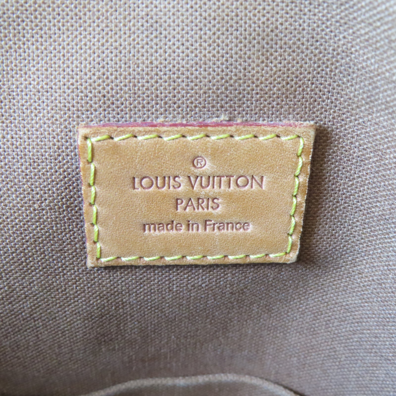 LOUIS VUITTON Monogram Cabas Beaubourg金扣肩背袋啡色