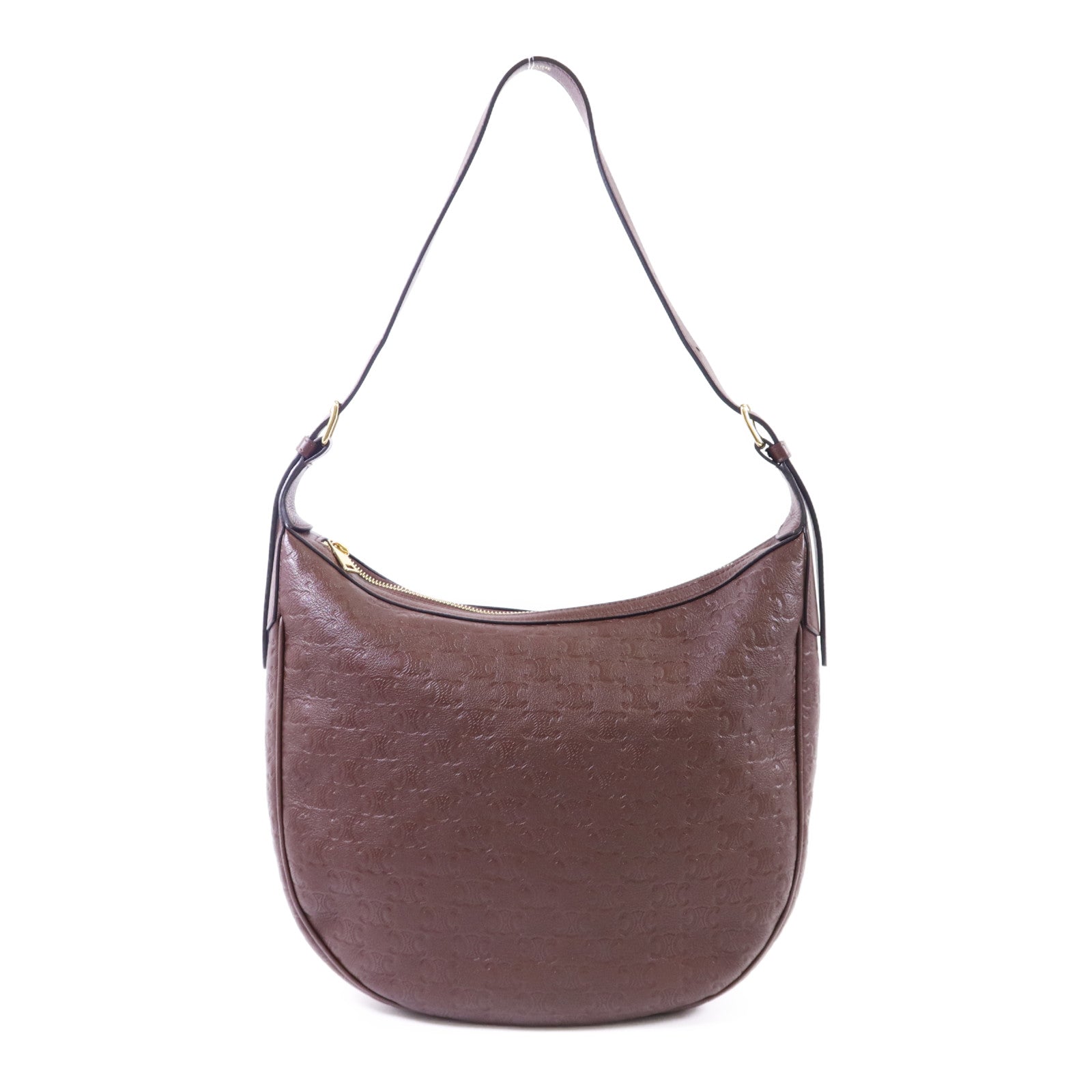 CELINE 【激減優惠】牛皮皮革Heloise Bag金扣肩背袋