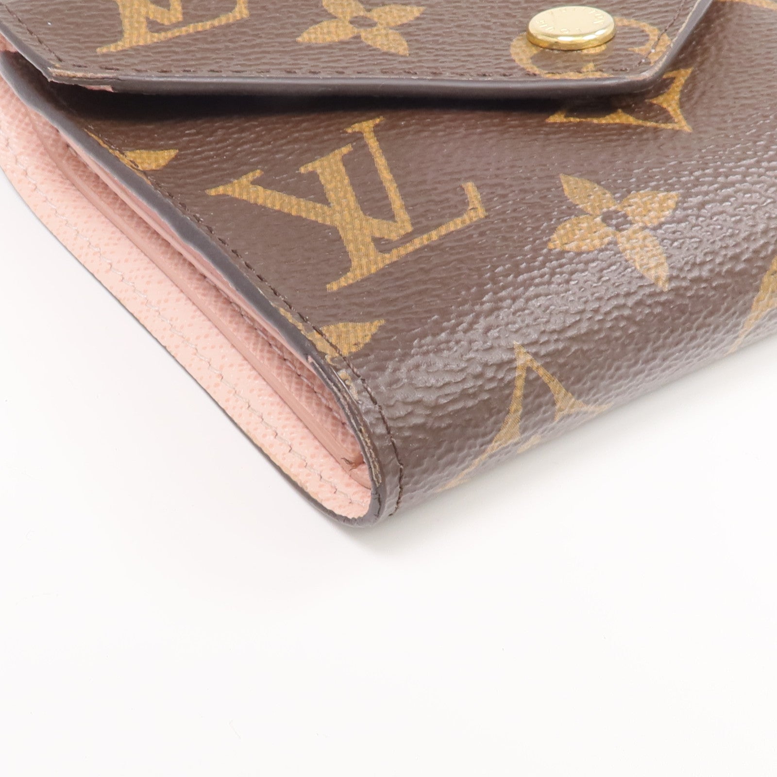 LOUIS VUITTON Monogram Victorine Wallet金扣錢包