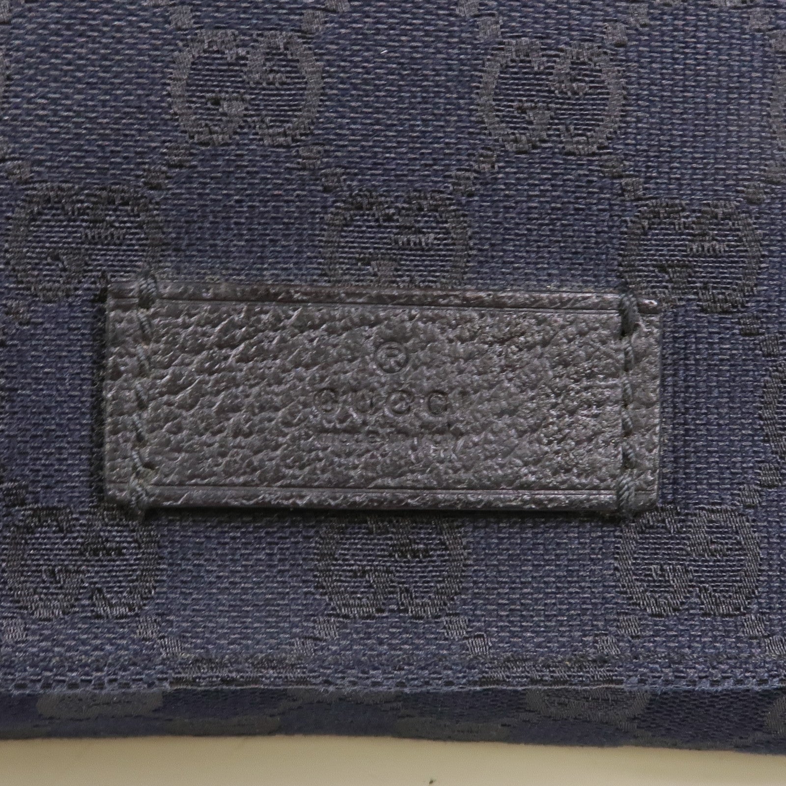 GUCCI 帆布Shoulder Bag銀扣肩背袋