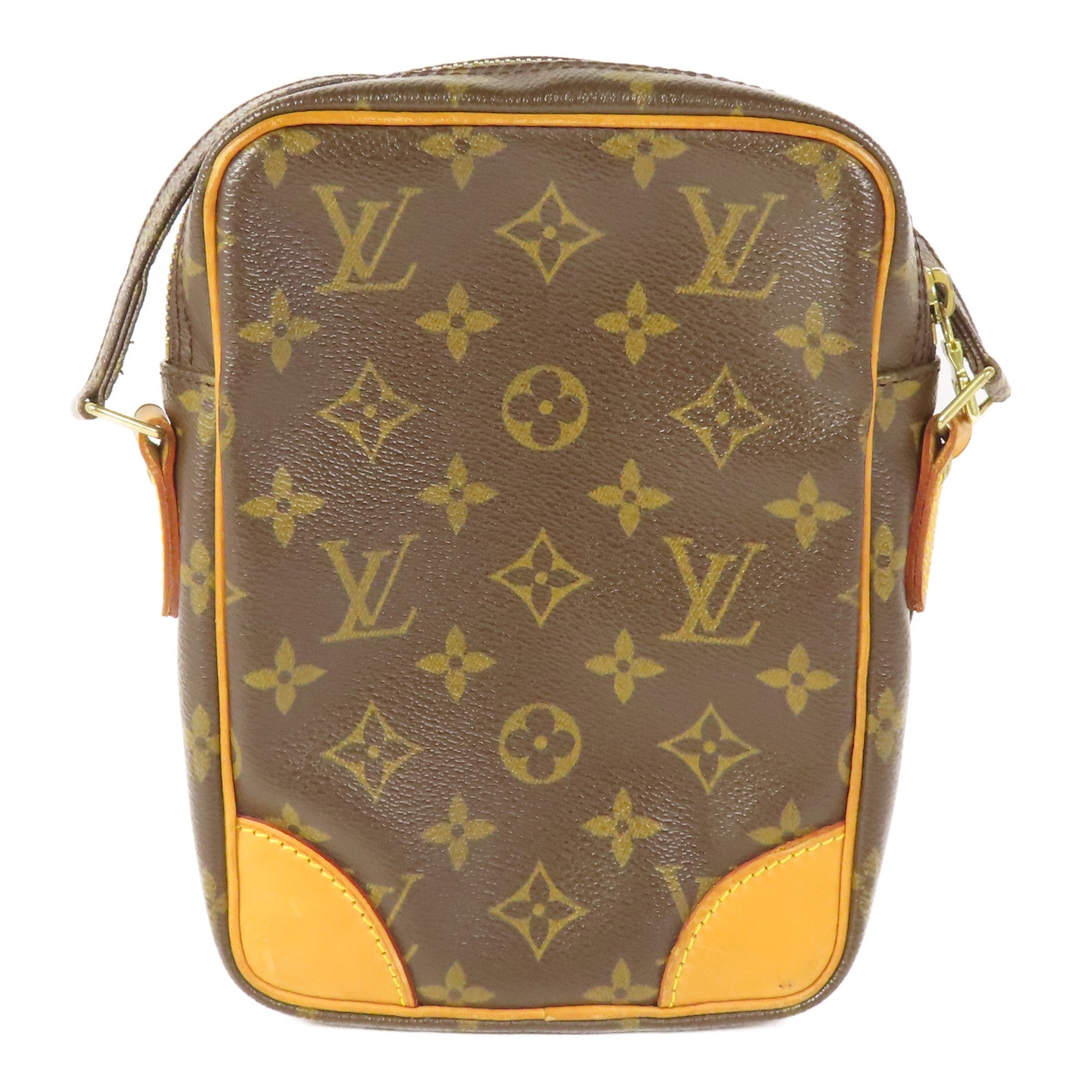 LOUIS VUITTON Monogram Danube金扣肩背袋