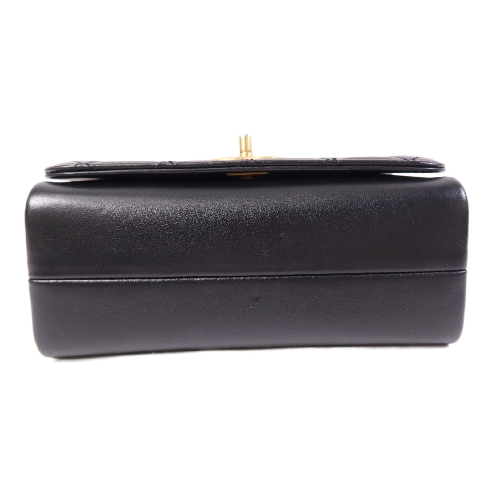 CHANEL 牛皮皮革Shoulder Bag金扣鏈帶肩背袋