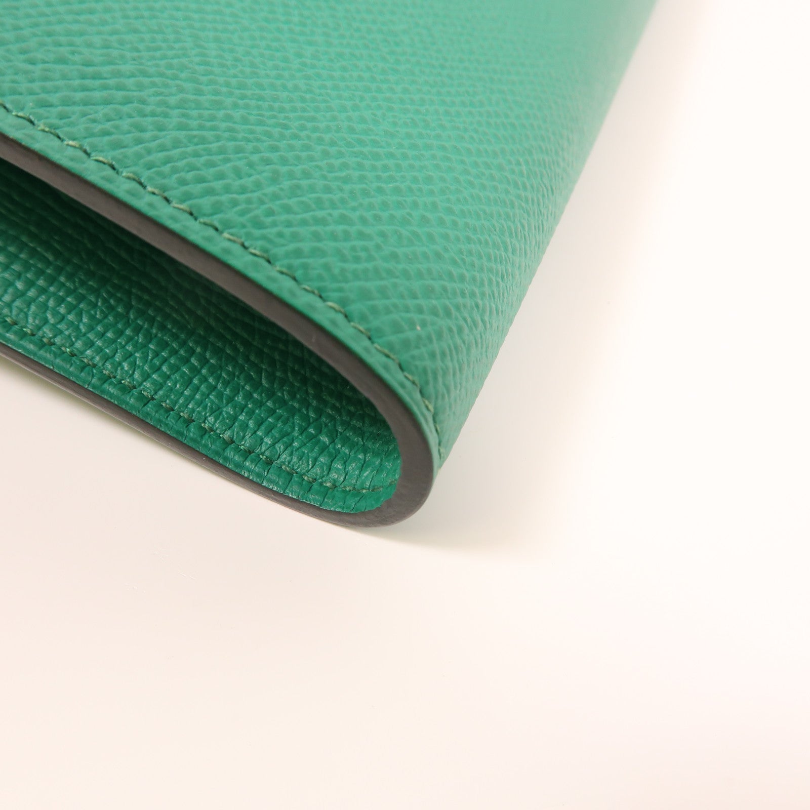 HERMES Epsom皮革Kelly To Go金扣肩背袋6W Menthe