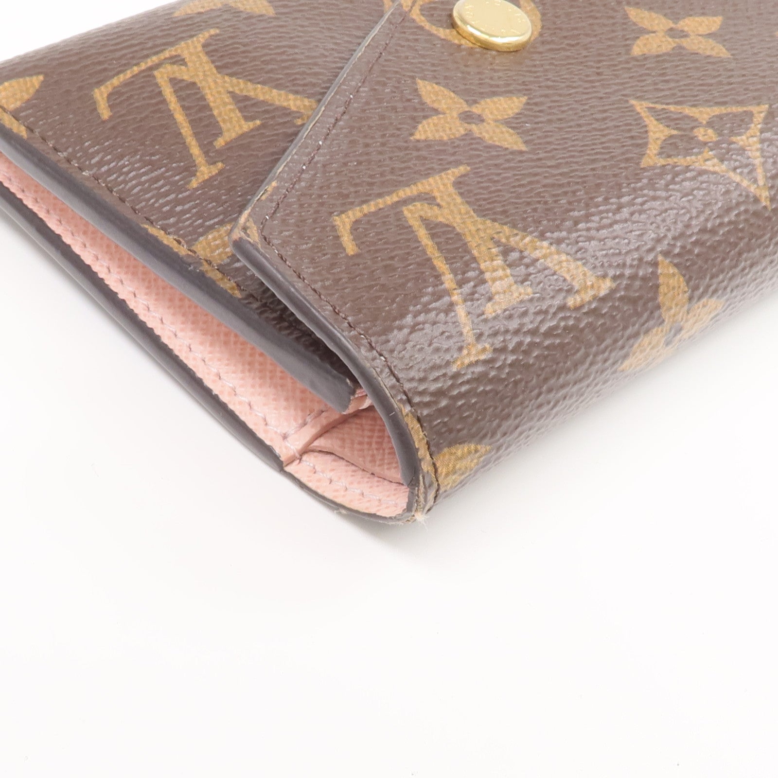 LOUIS VUITTON Monogram Victorine Wallet金扣錢包