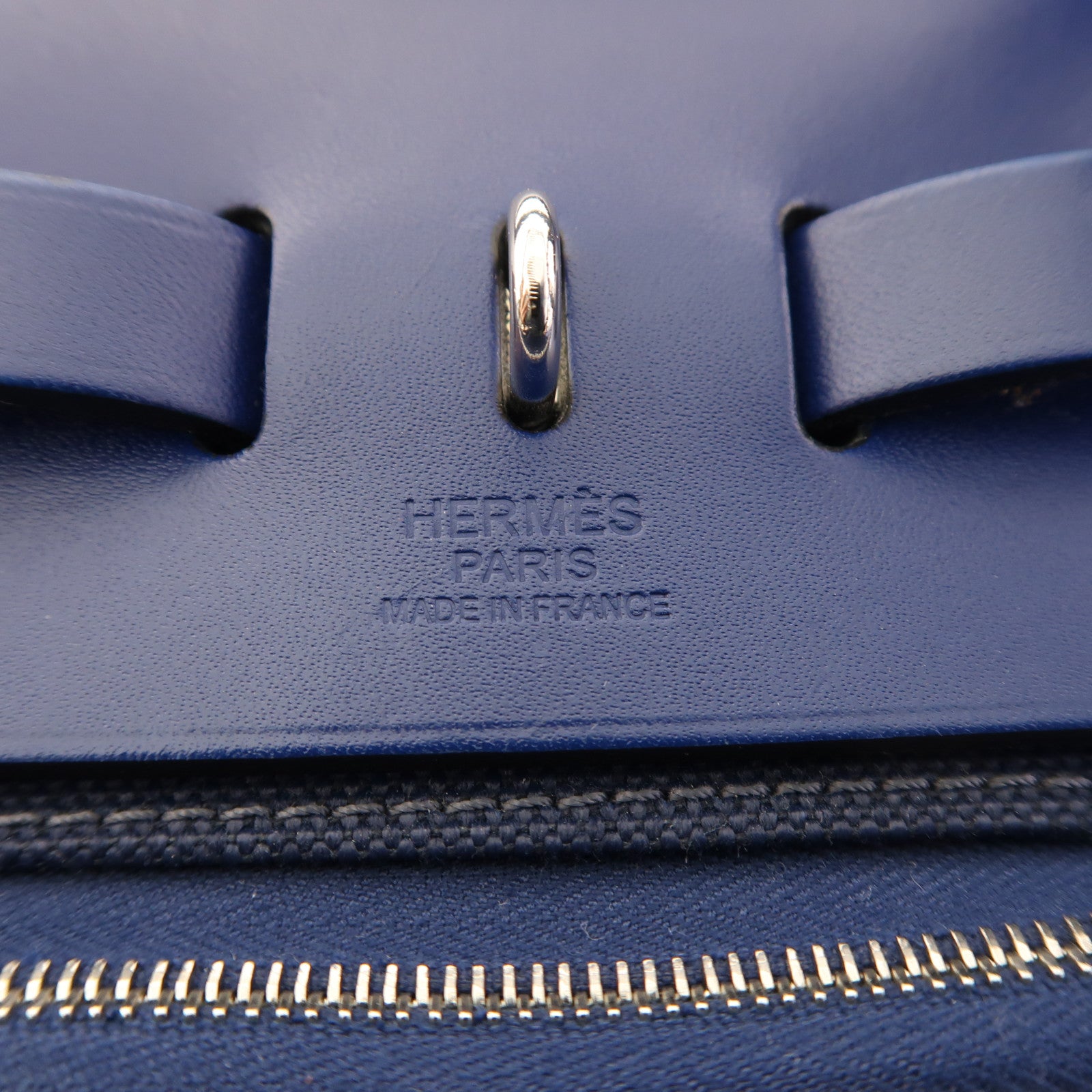 HERMES Toile Quadrille Viking Herbag PM手挽肩背兩用袋Noir/Blanc/Menthe