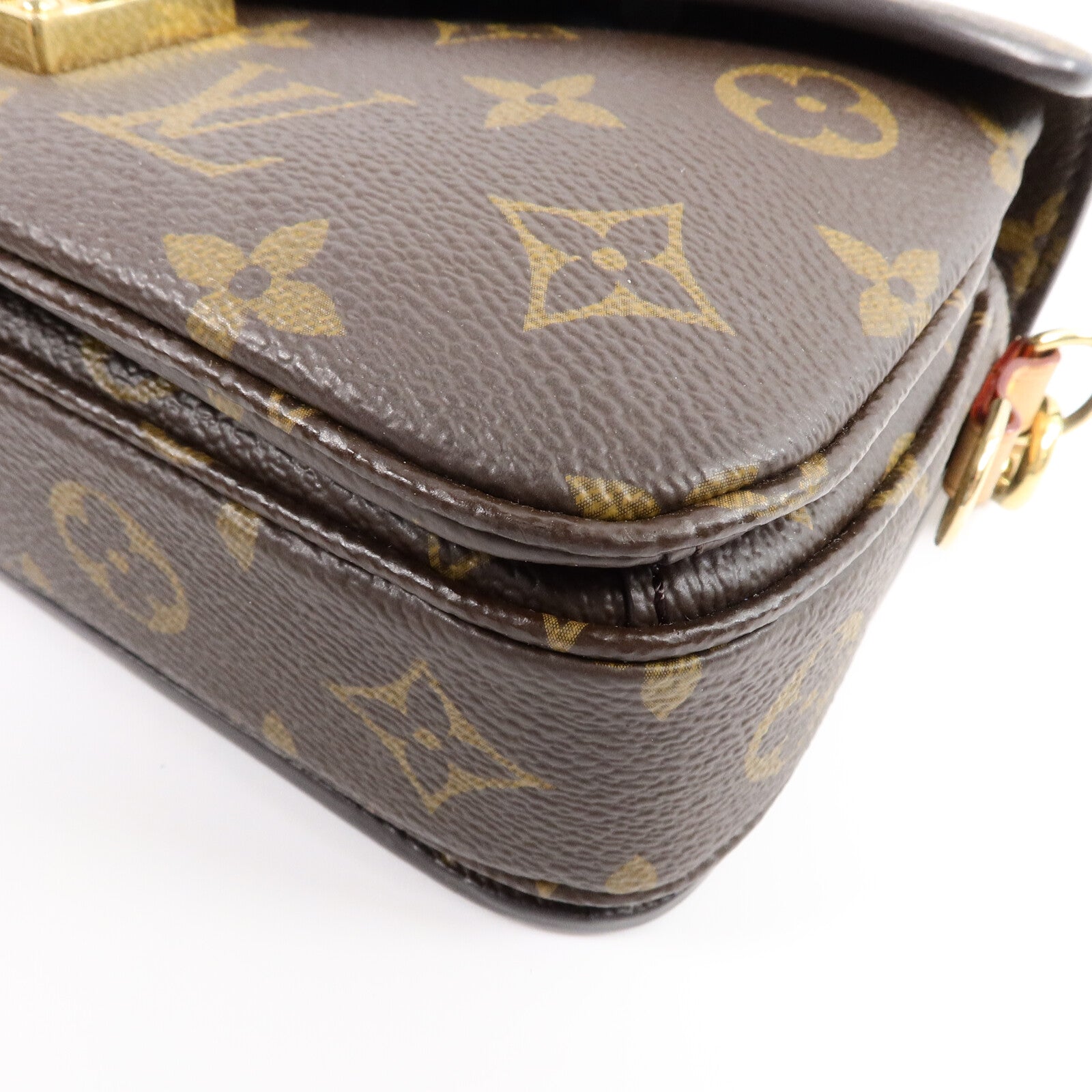 LOUIS VUITTON Monogram Pochette Metis East West手挽肩背兩用袋