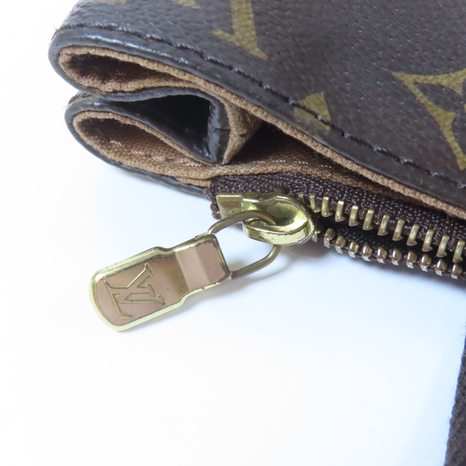 LOUIS VUITTON Monogram Cabas Beaubourg金扣肩背袋啡色