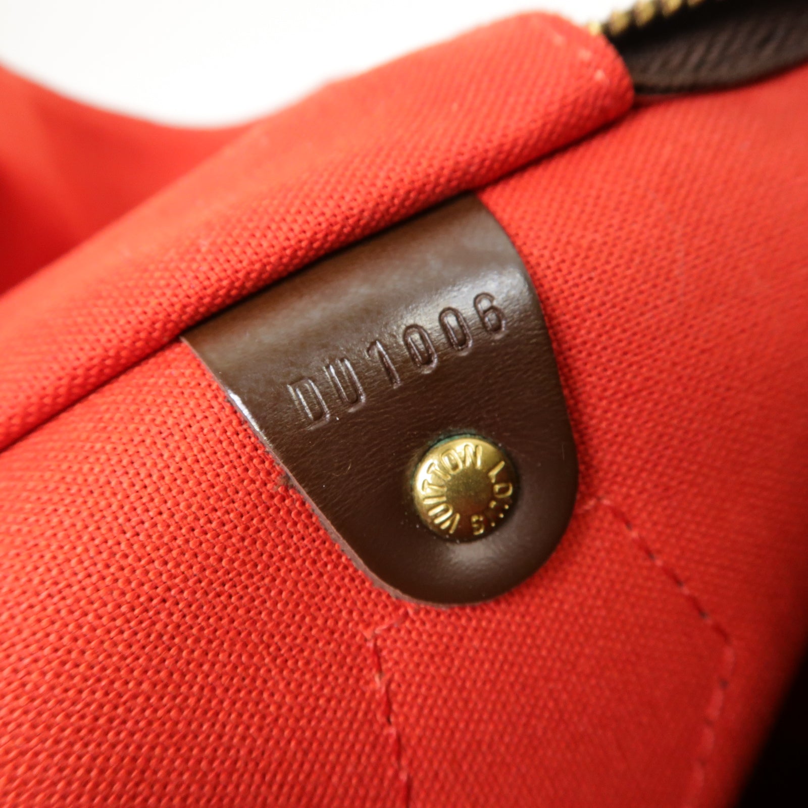 LOUIS VUITTON **【激減優惠】Damier Ebene Speedy 30金扣手挽袋棕色