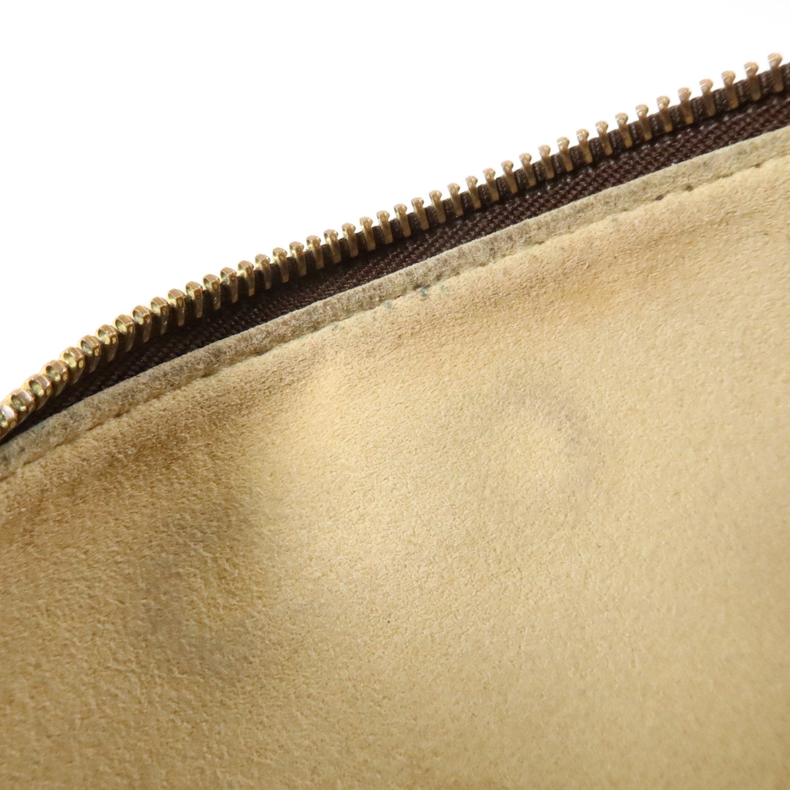 LOUIS VUITTON Monogram Pochette Milla金扣鏈帶手挽袋