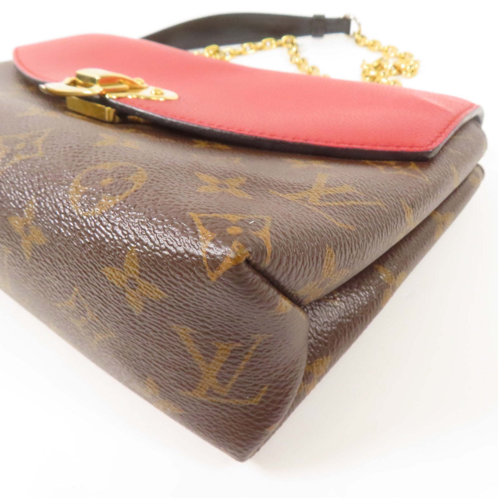 LOUIS VUITTON Monogram Saint Placide金扣肩背袋