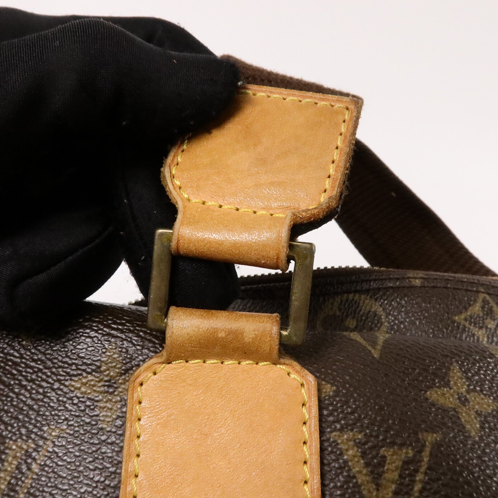 LOUIS VUITTON Monogram Sac Bosphore金扣手挽肩背兩用袋