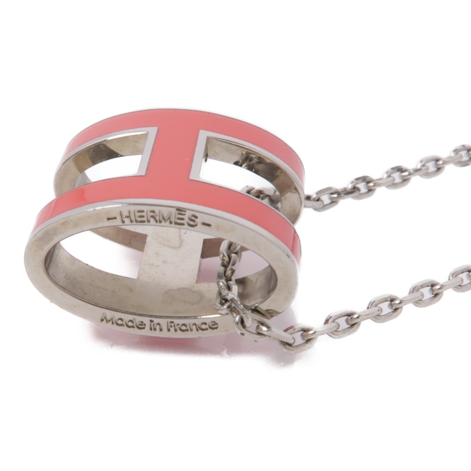 HERMES 金屬/琺瑯Necklace pop H項鍊