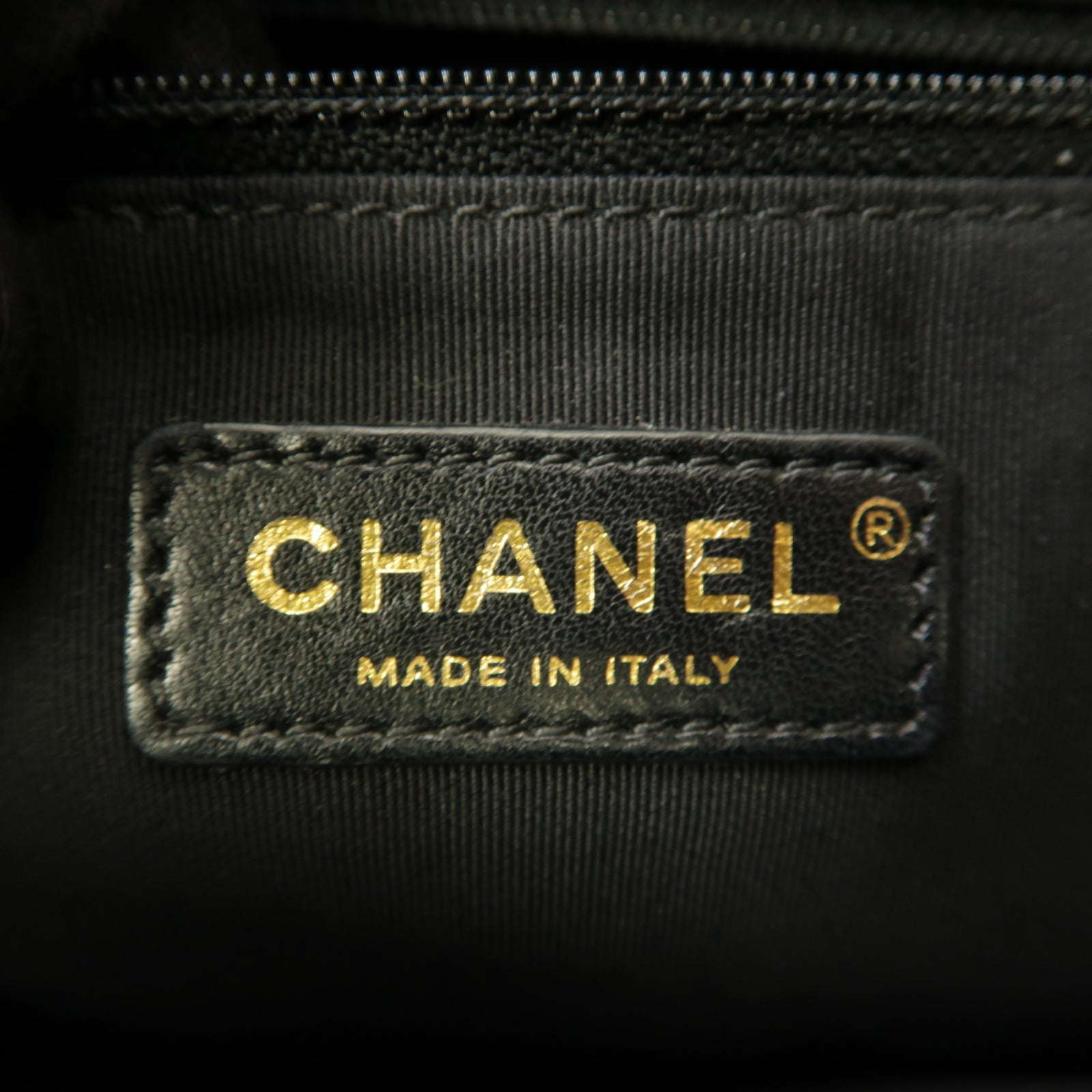 CHANEL 【激減優惠】菱格牛皮皮革Chain Shoulder Bag金扣鏈帶肩背袋黑色