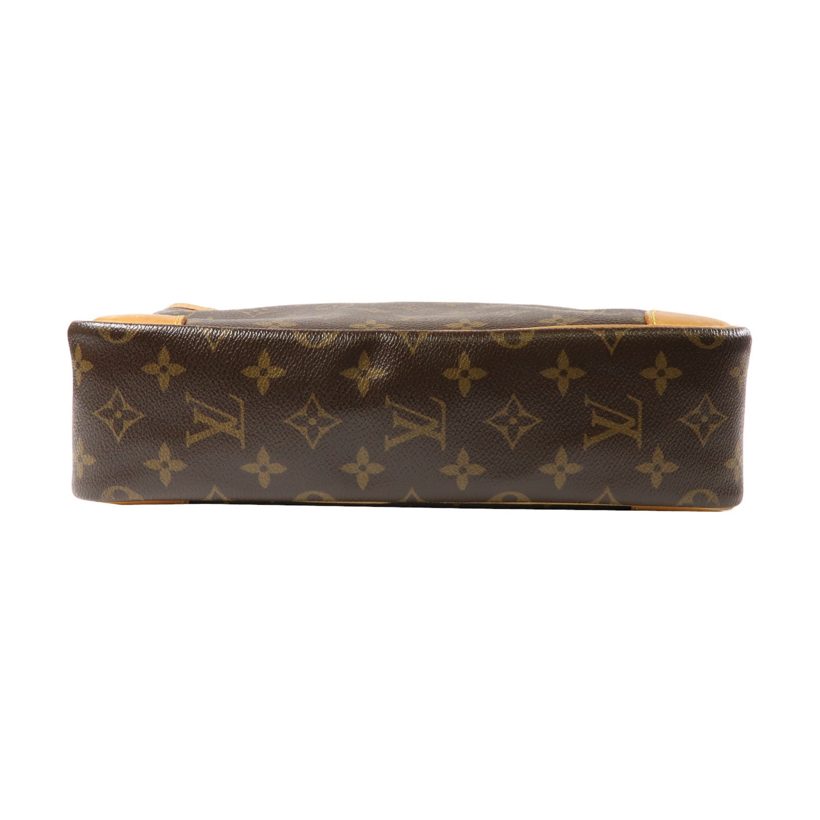 LOUIS VUITTON Monogram Trocadero 30金扣肩背袋啡色