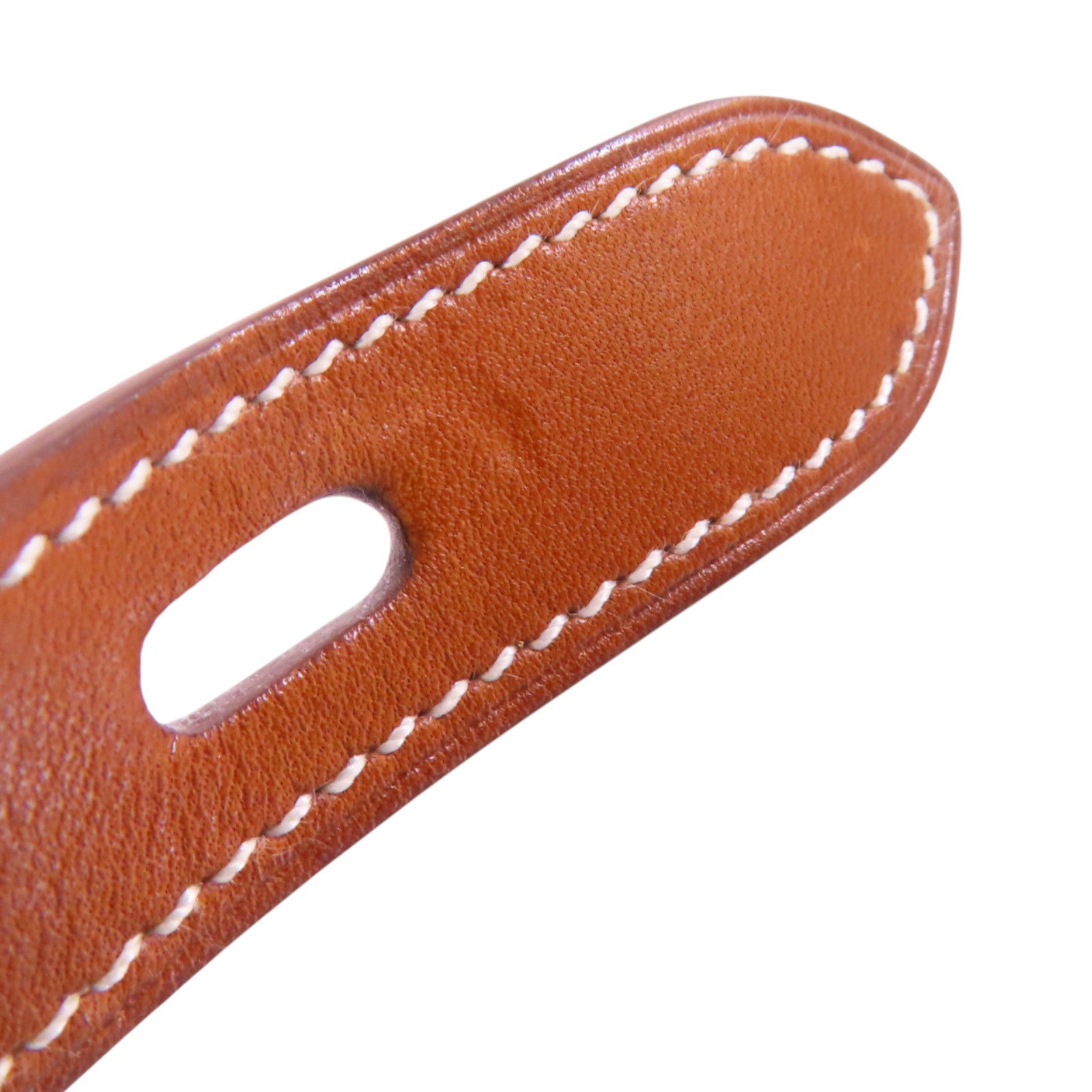 HERMES 牛皮皮革Bracelet T4銀扣手帶