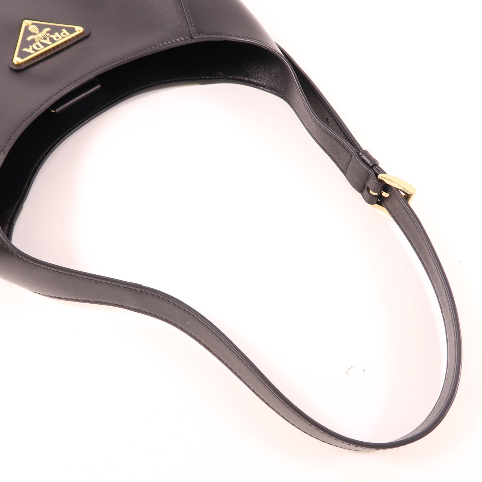 PRADA 牛皮皮革Shoulder Bag金扣肩背袋