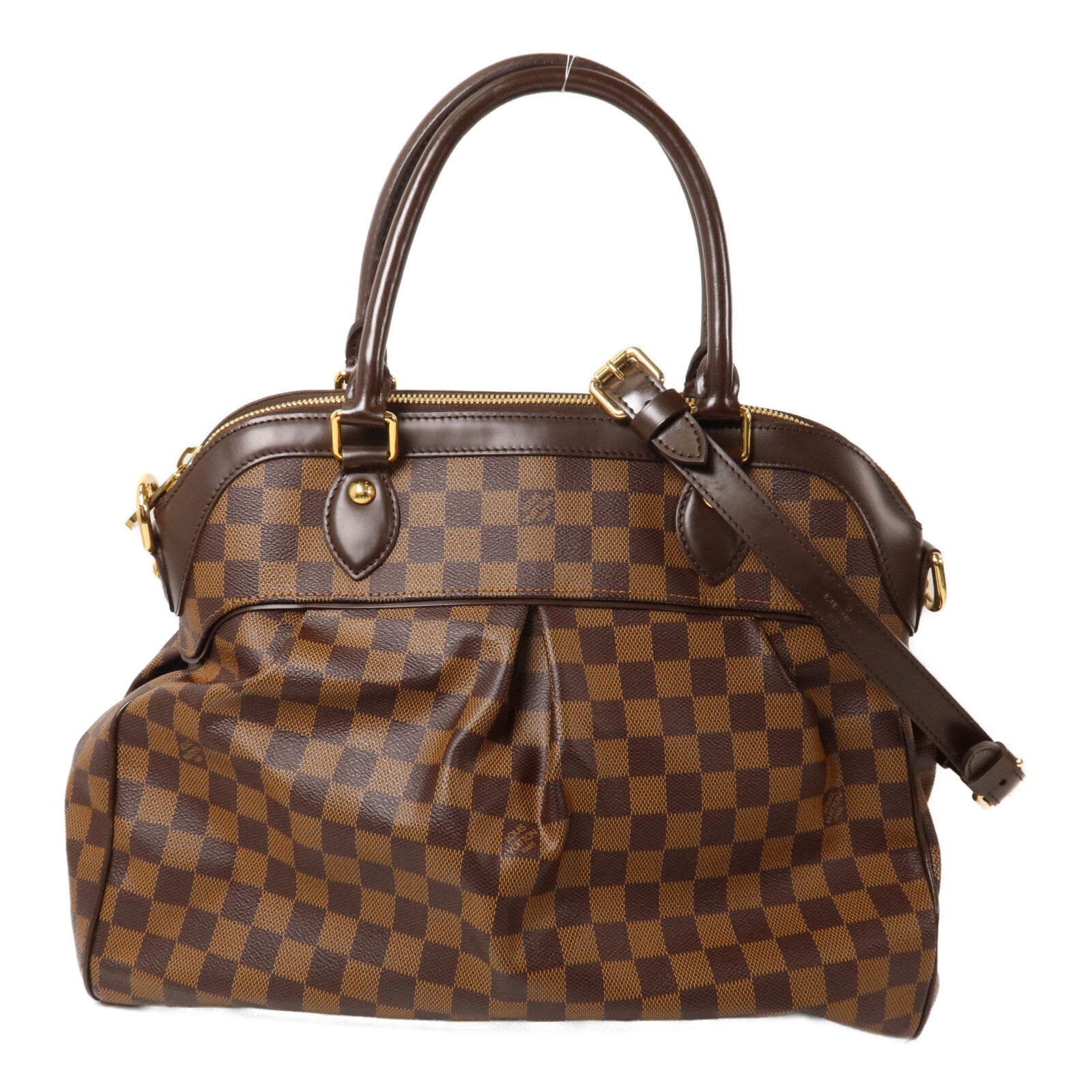 LOUIS VUITTON Damier Trevi GM手挽肩背兩用袋