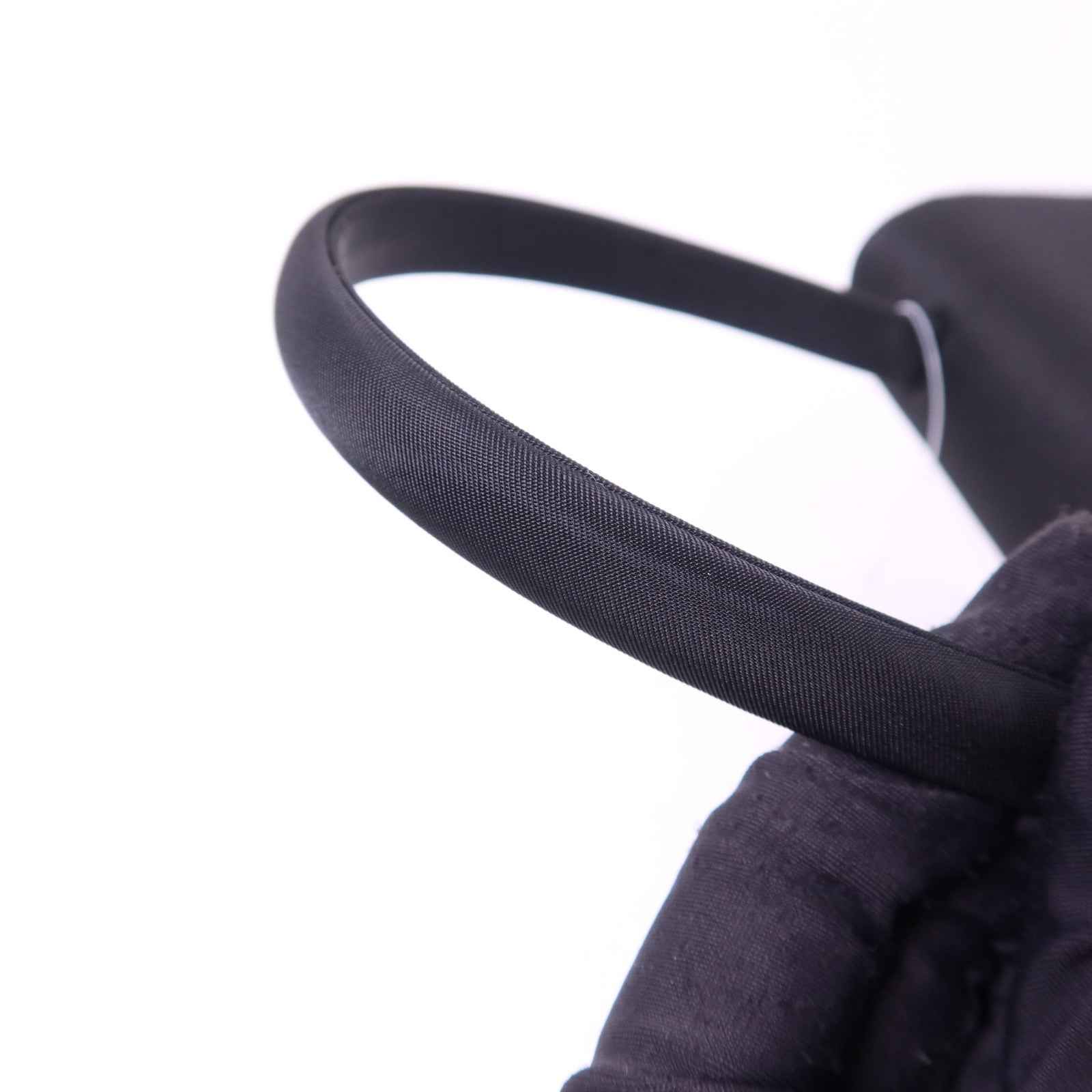 PRADA 尼龍Handbag銀扣手挽袋