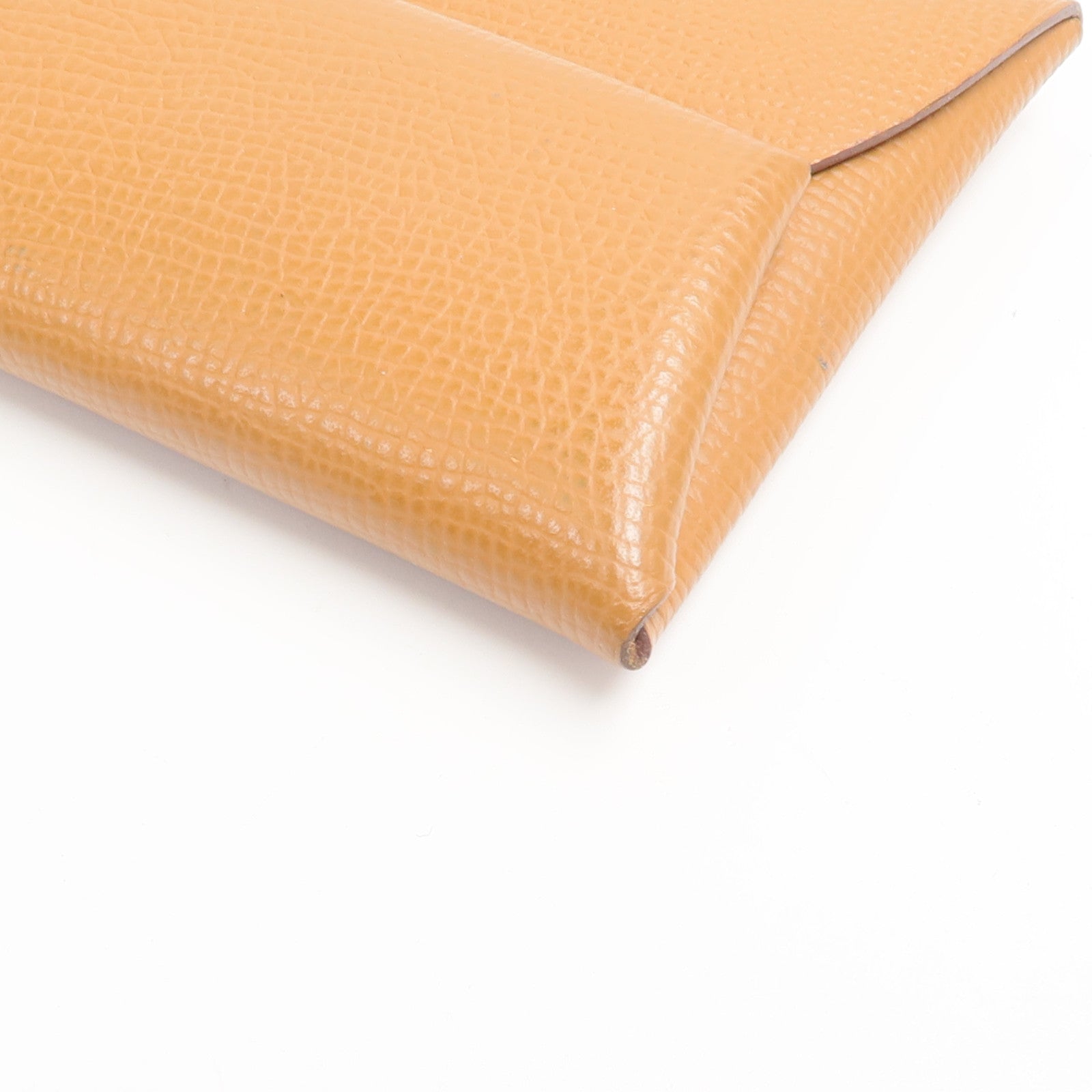 HERMES Epsom皮革Bastia Coin Case零錢包Gold