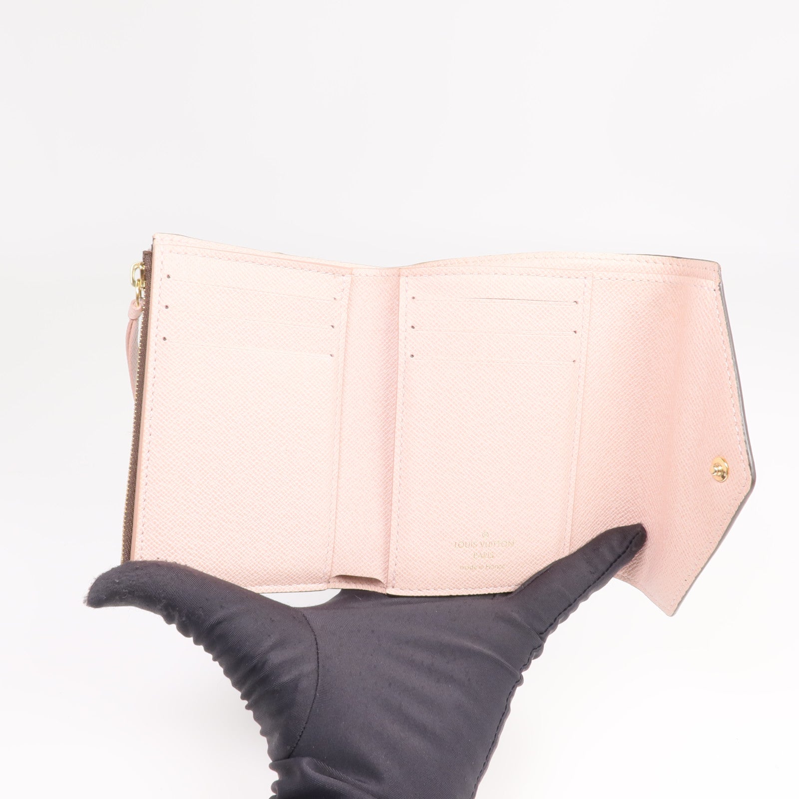 LOUIS VUITTON Monogram Victorine Wallet金扣錢包