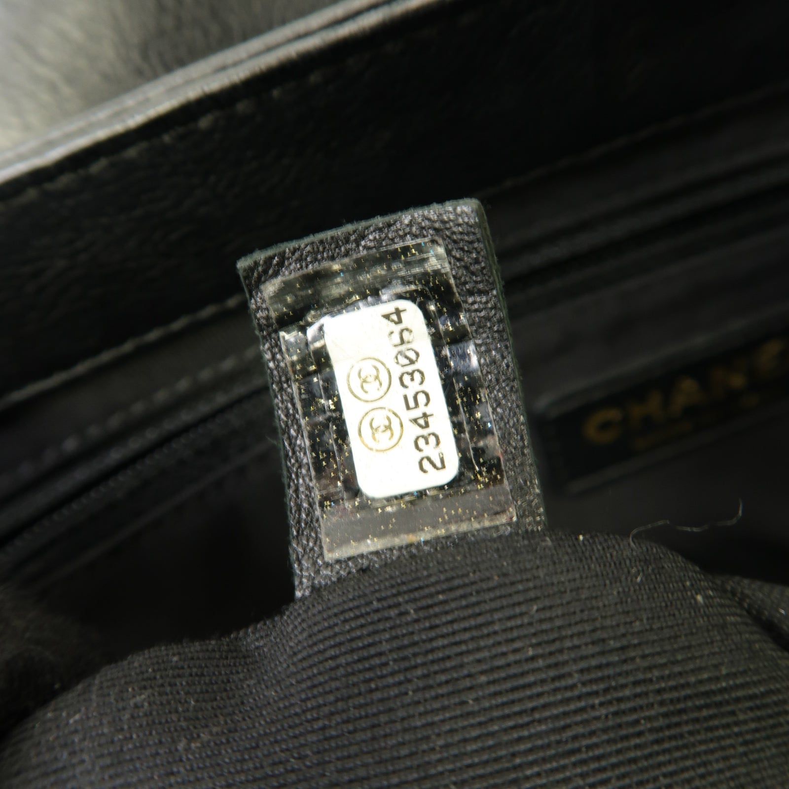 CHANEL 【激減優惠】菱格牛皮皮革Chain Shoulder Bag金扣鏈帶肩背袋黑色