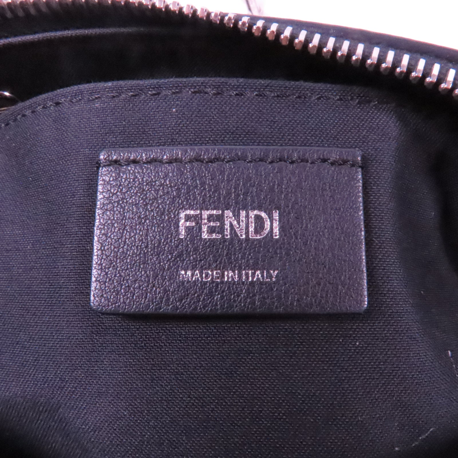FENDI 牛皮皮革By The Way Calf金扣肩背袋黑色