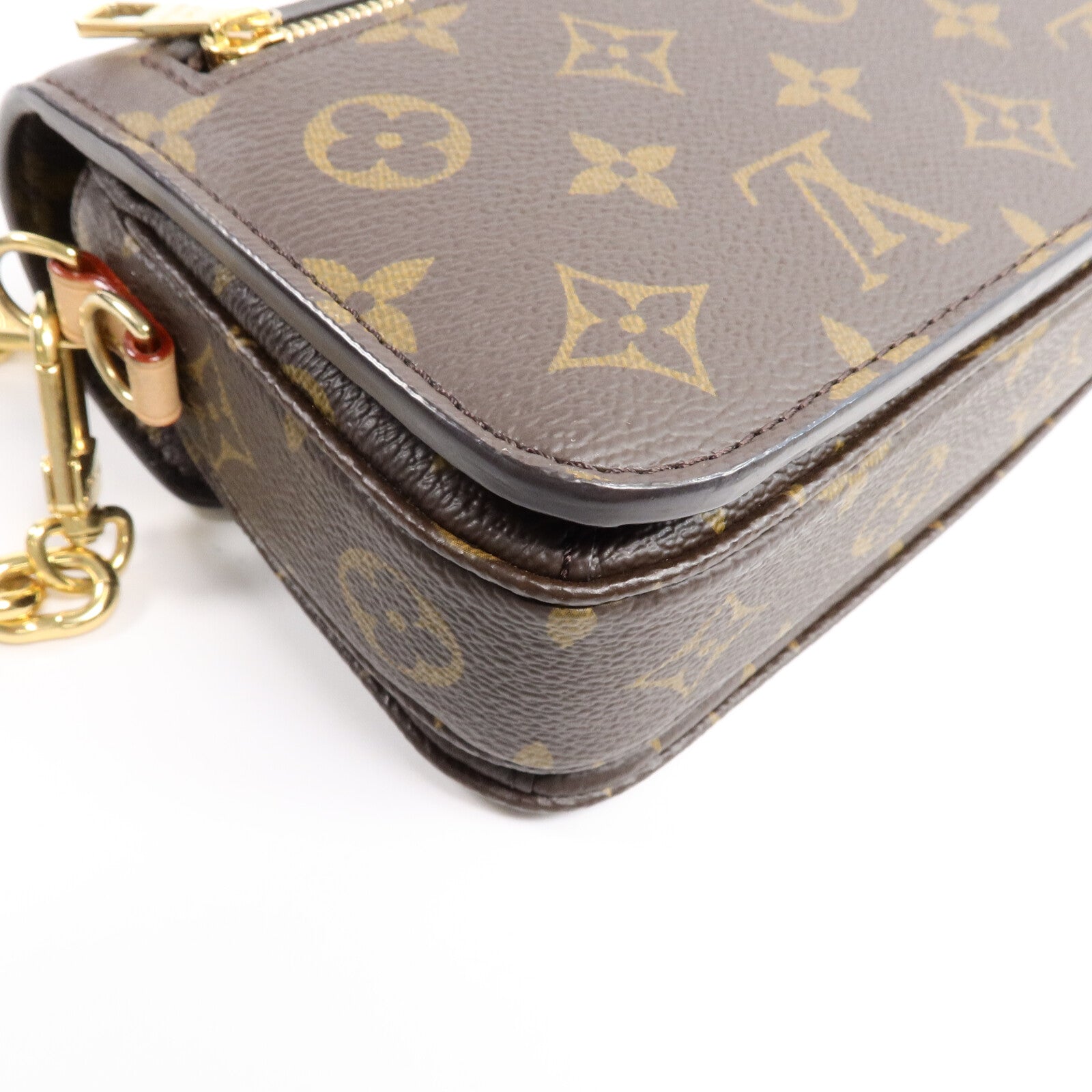 LOUIS VUITTON Monogram Pochette Metis East West手挽肩背兩用袋