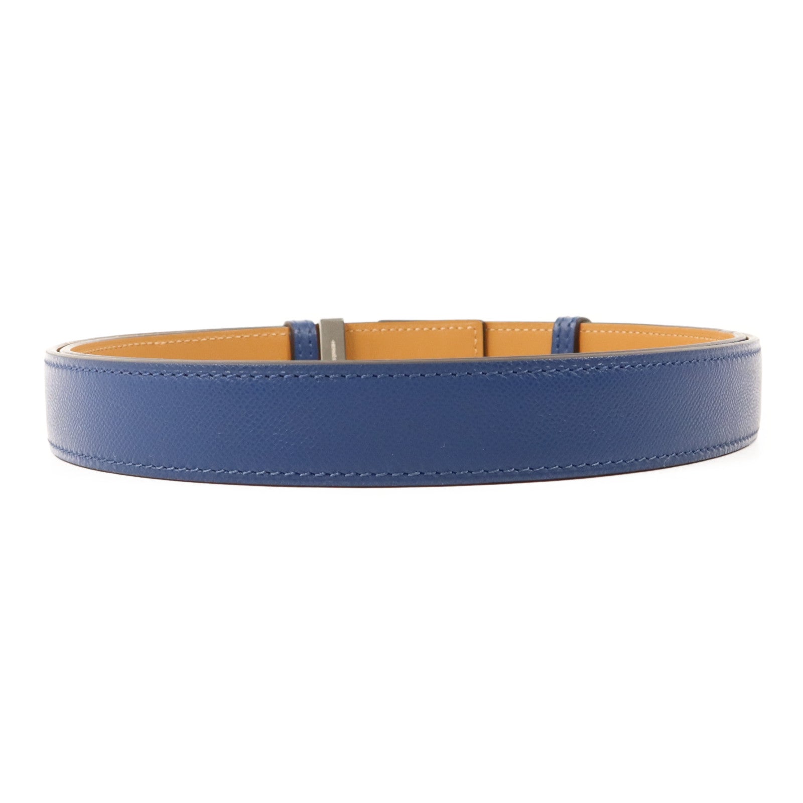 HERMES Epsom皮革CDC Belt銀扣腰帶