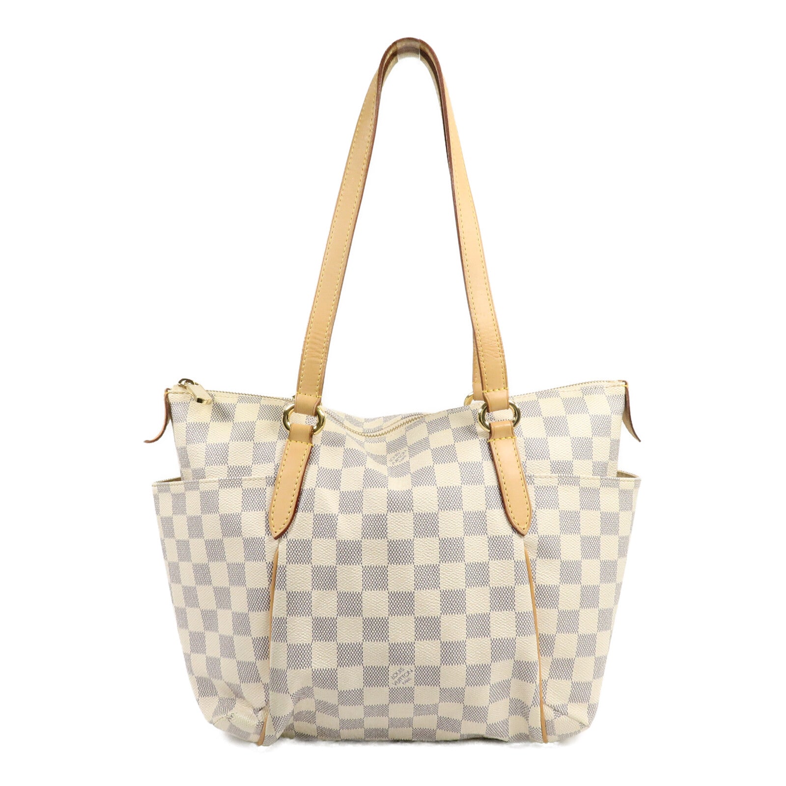 LOUIS VUITTON Damier Azur Totally MM肩背袋