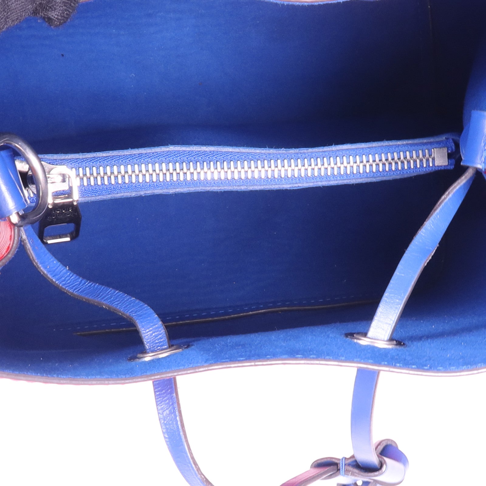 LOUIS VUITTON Epi NeoNoe MM銀扣手挽肩背兩用袋