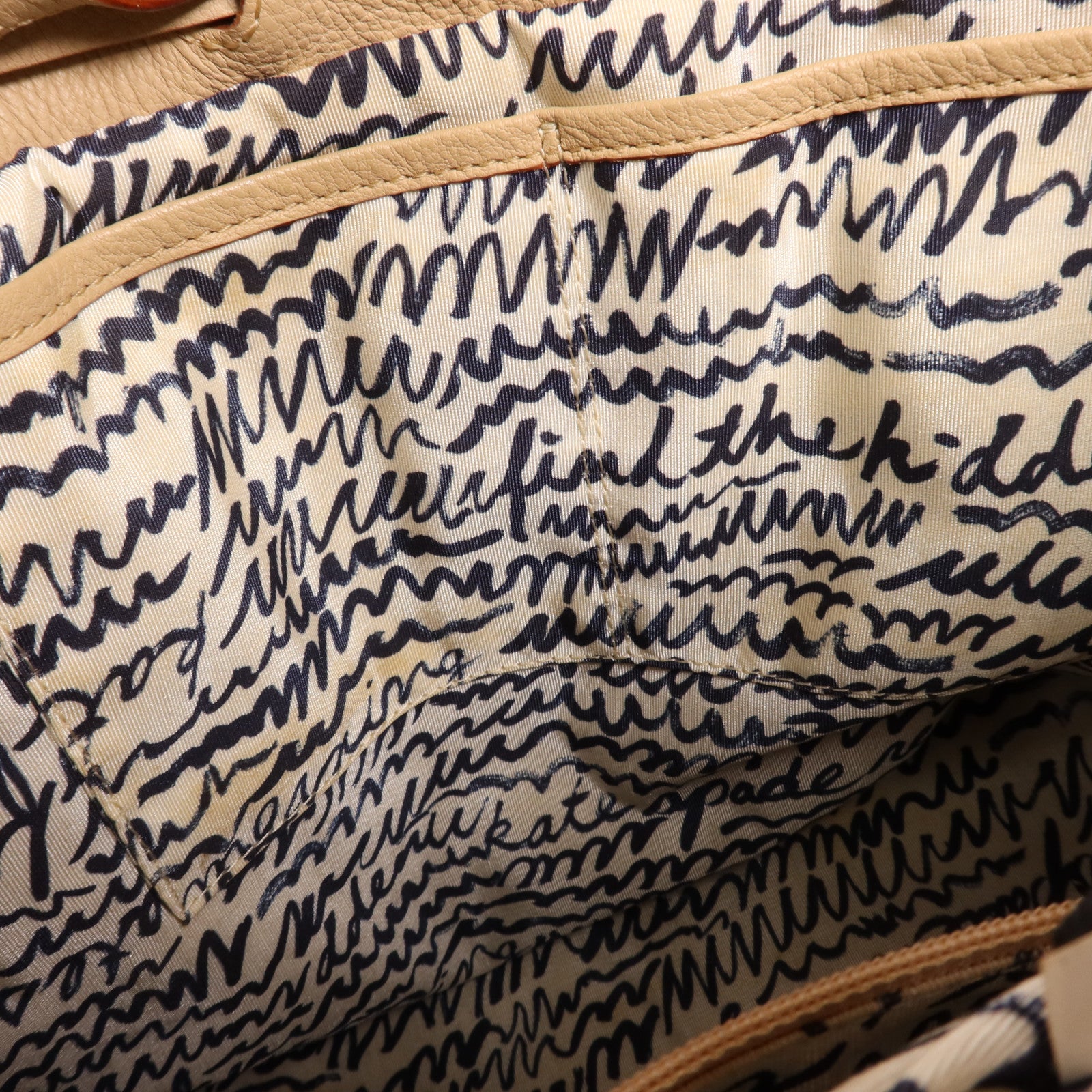 Kate Spade 【激減優惠】牛皮皮革Tote Bag金扣手挽袋