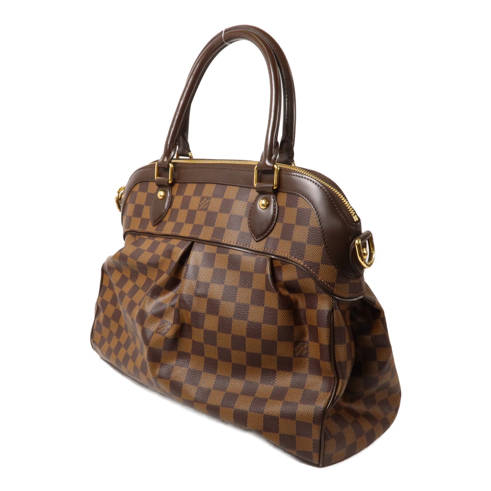 LOUIS VUITTON Damier Trevi GM手挽肩背兩用袋