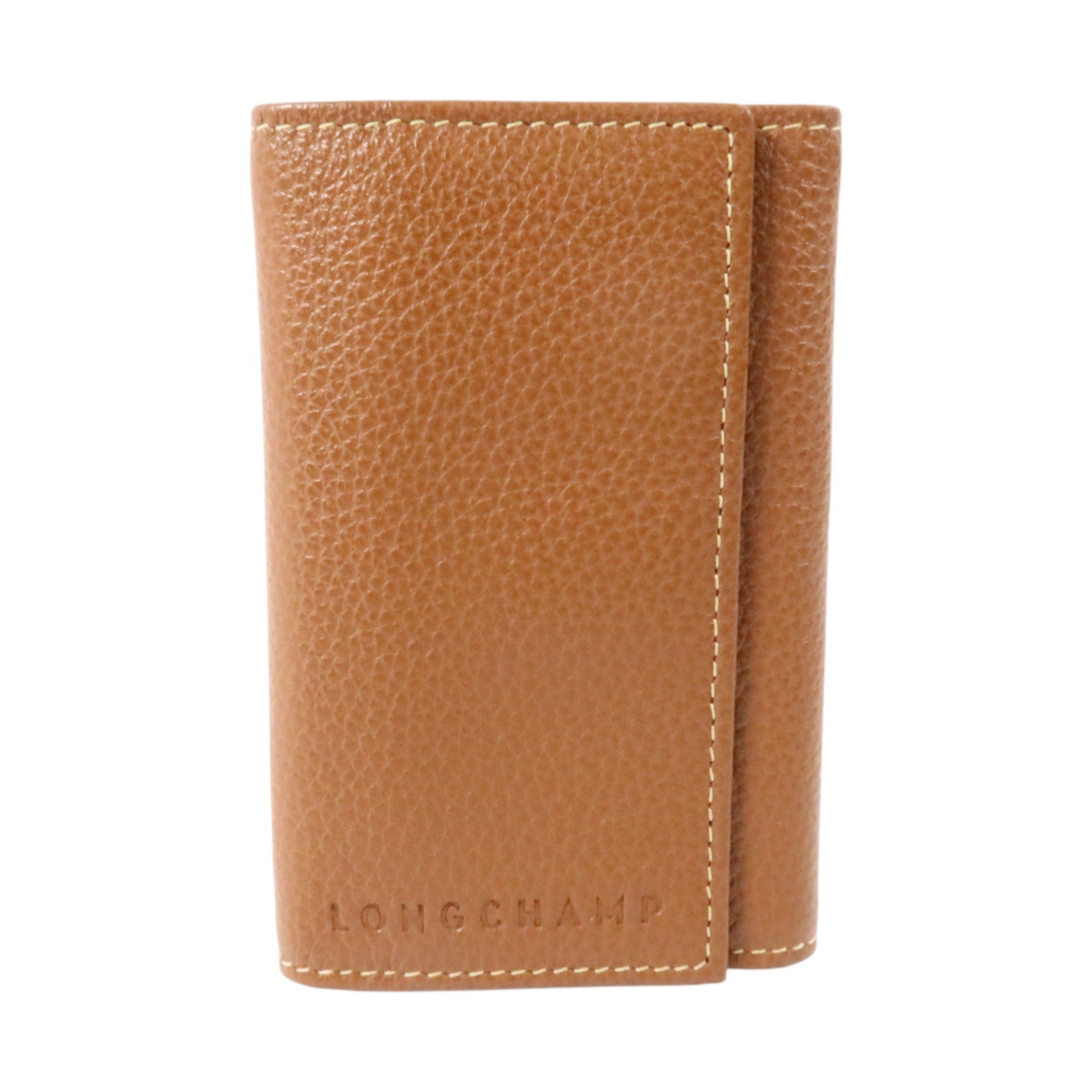 Longchamp 牛皮皮革Key case銀扣鎖匙套
