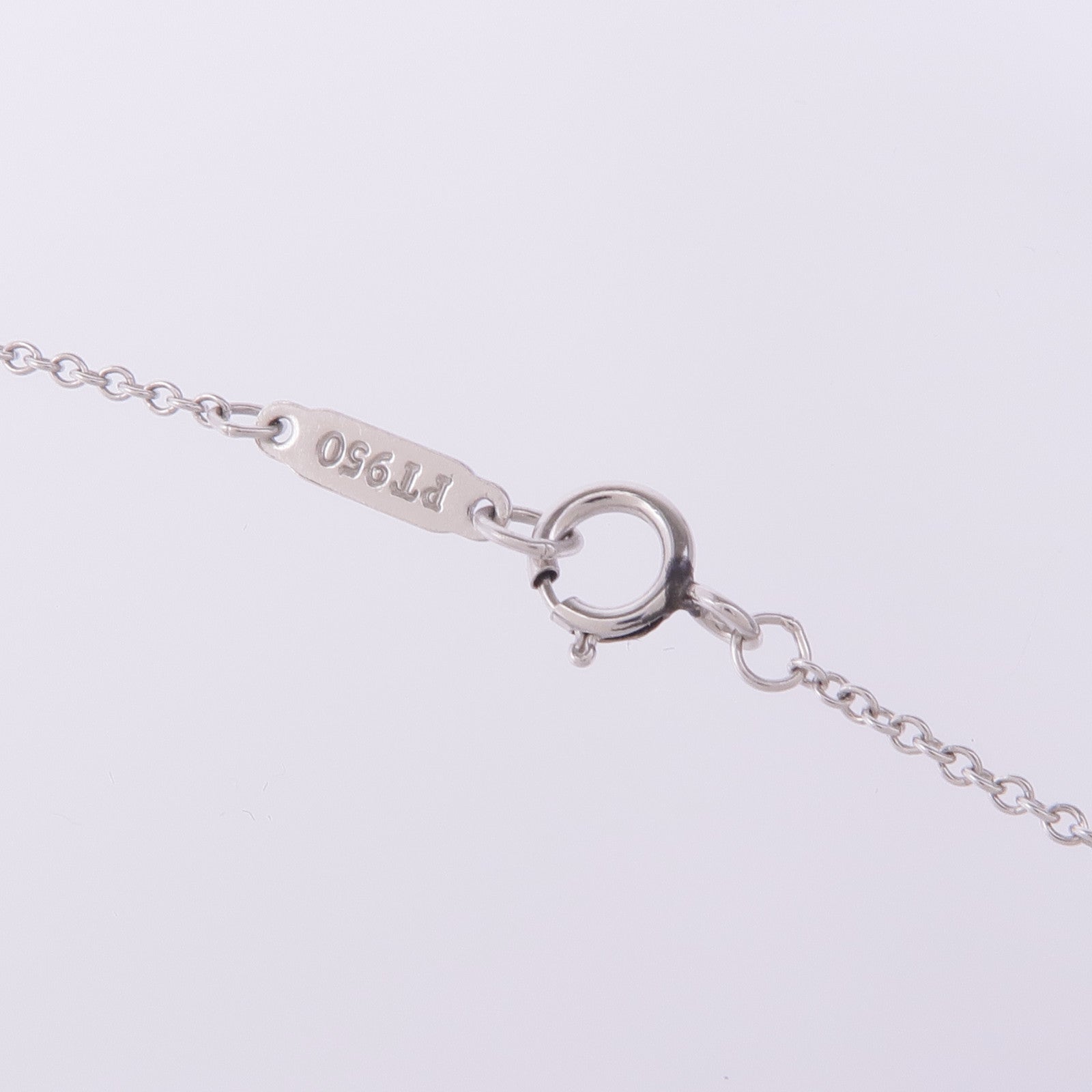 TIFFANY＆CO PT950鉑金Kaleidoscope Key鑽石項鍊