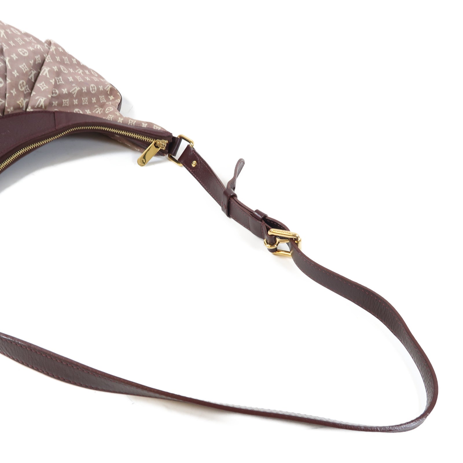 LOUIS VUITTON Monogram Idylle Rhapsody MM金扣肩背袋紅色