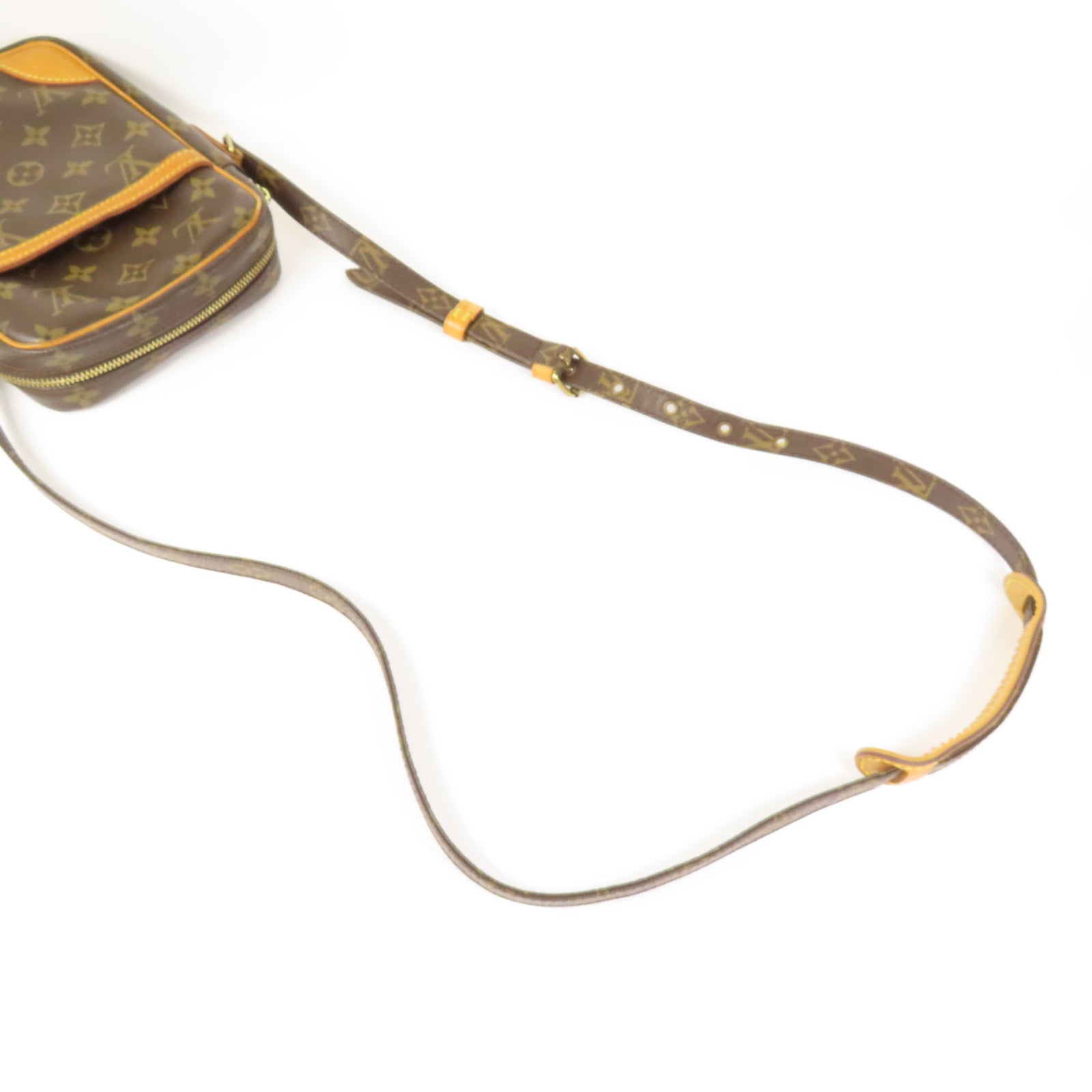 LOUIS VUITTON Monogram Danube金扣肩背袋