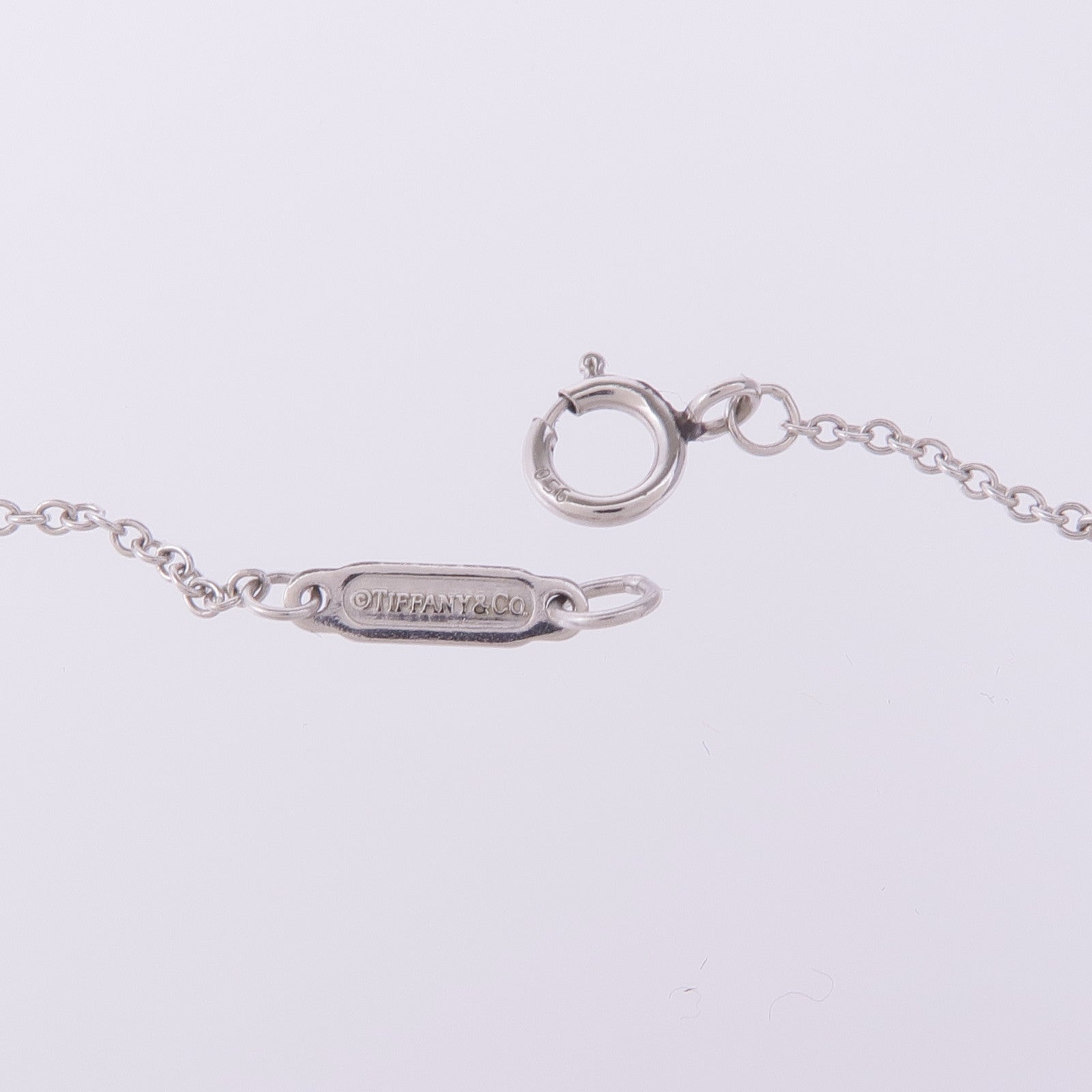 TIFFANY＆CO PT950鉑金Kaleidoscope Key鑽石項鍊