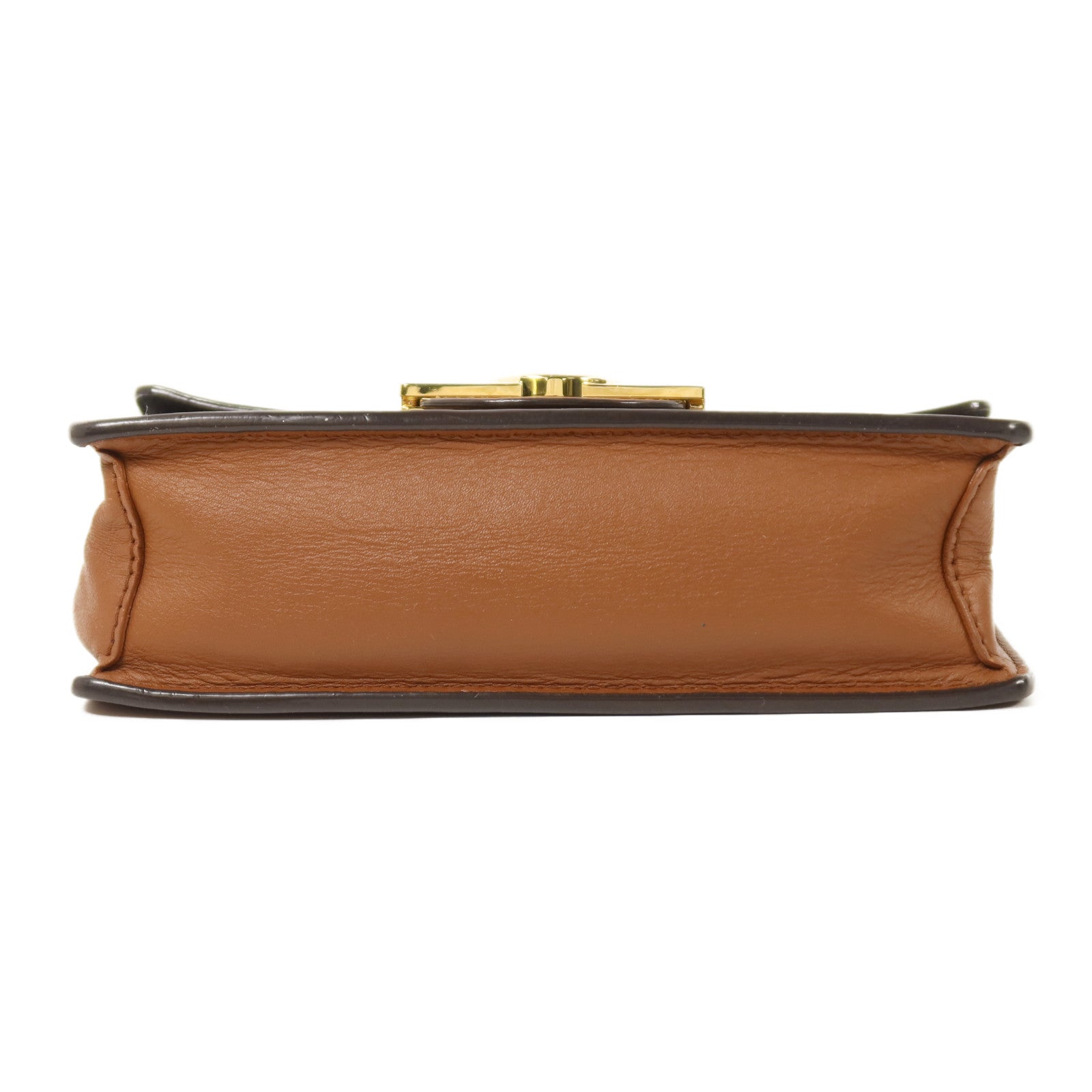 LOUIS VUITTON Monogram Reverse Dauphinec金扣鏈帶肩背袋