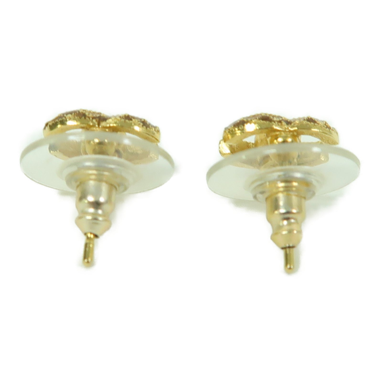 CHANEL 金屬Earrings耳環金色