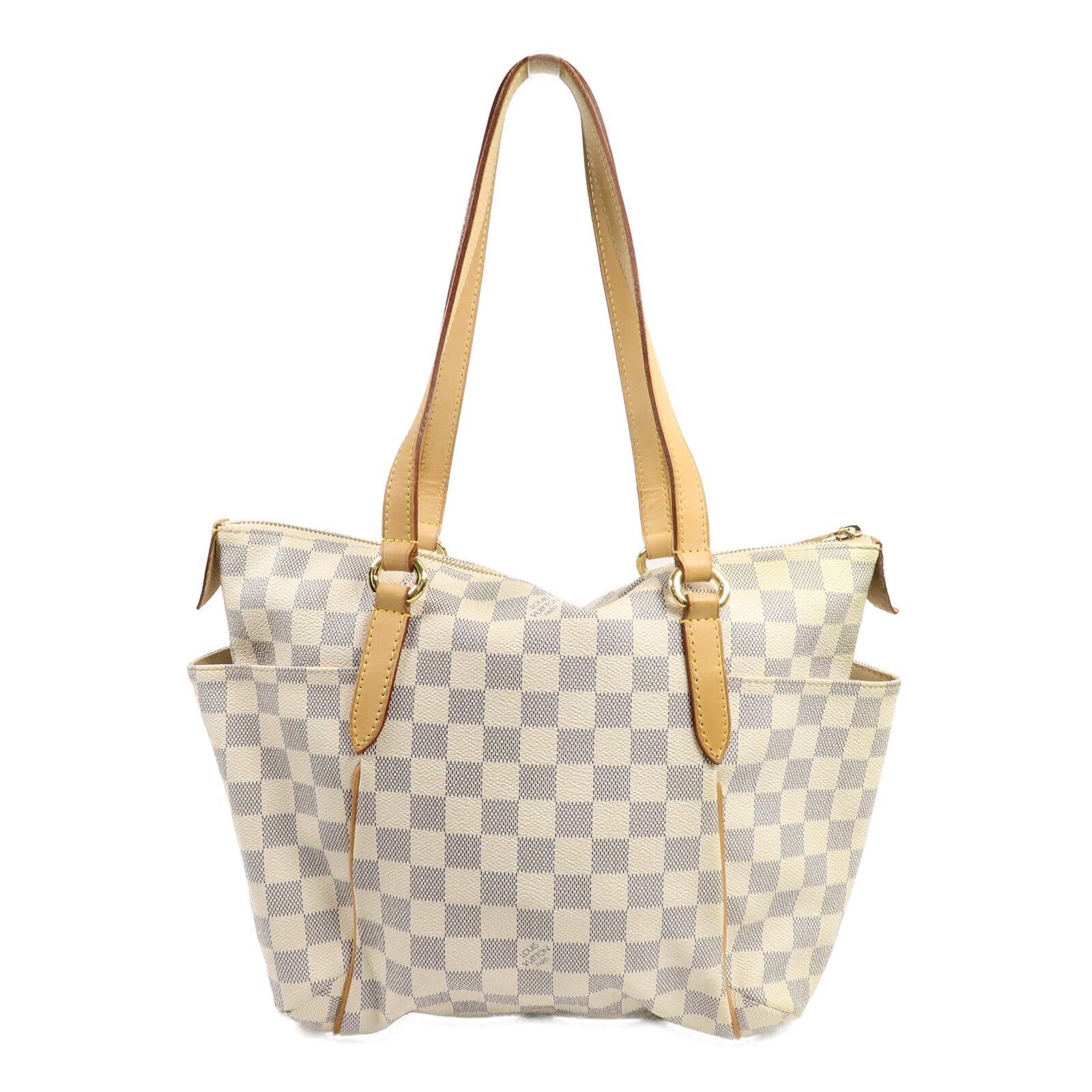 LOUIS VUITTON Damier Azur Totally MM肩背袋