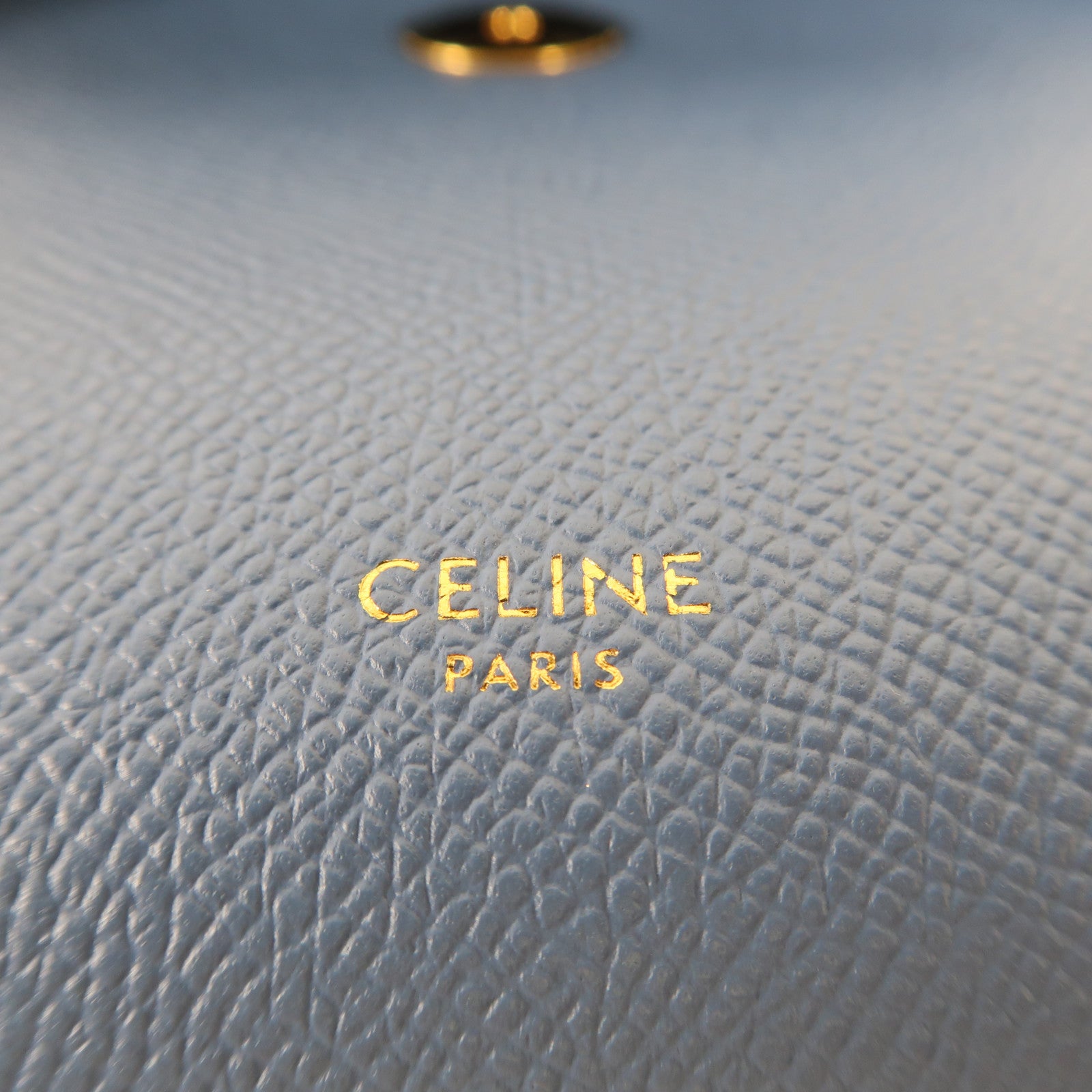 CELINE 牛皮皮革Nano Belt Bag金扣手挽肩背兩用袋