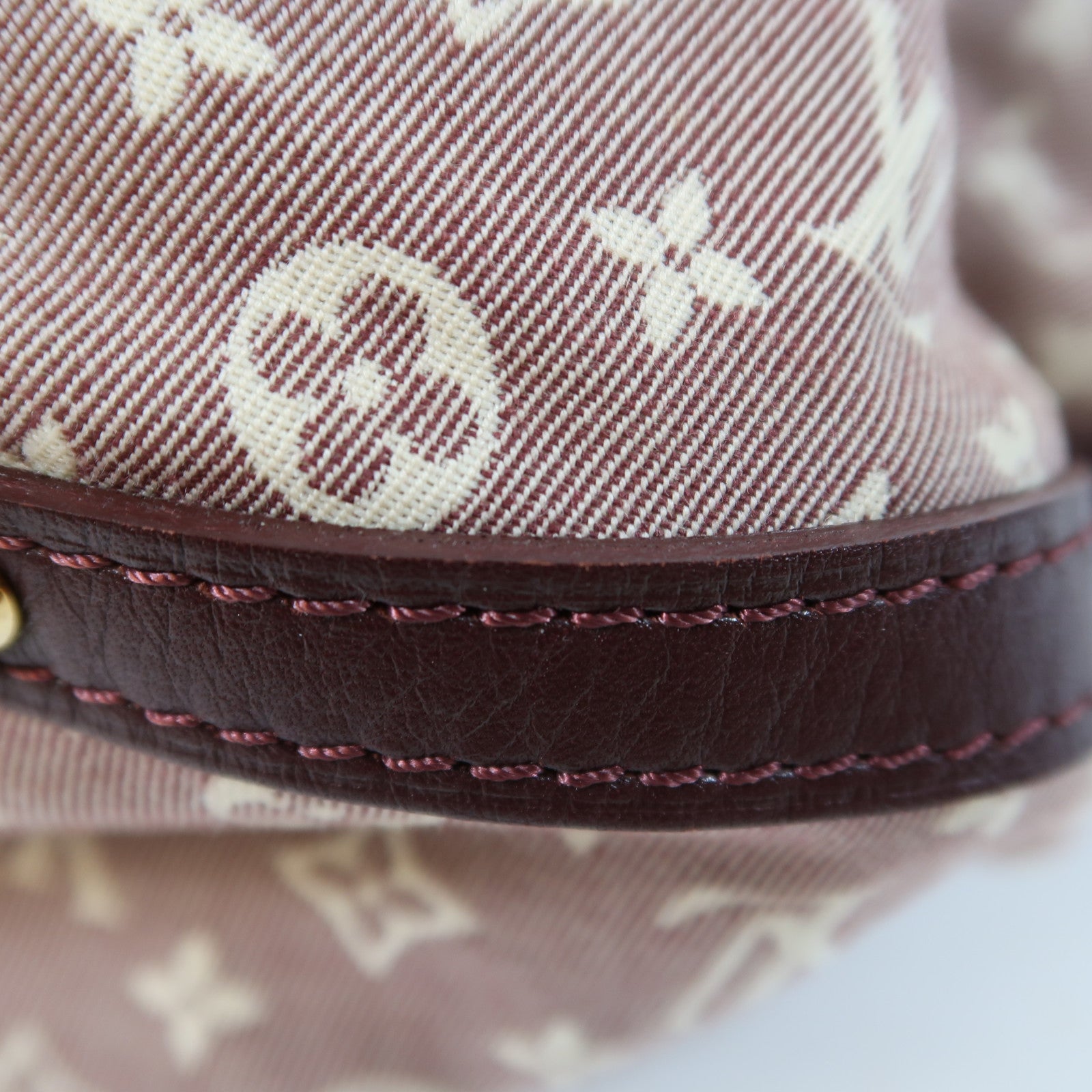 LOUIS VUITTON Monogram Idylle Rhapsody MM金扣肩背袋紅色