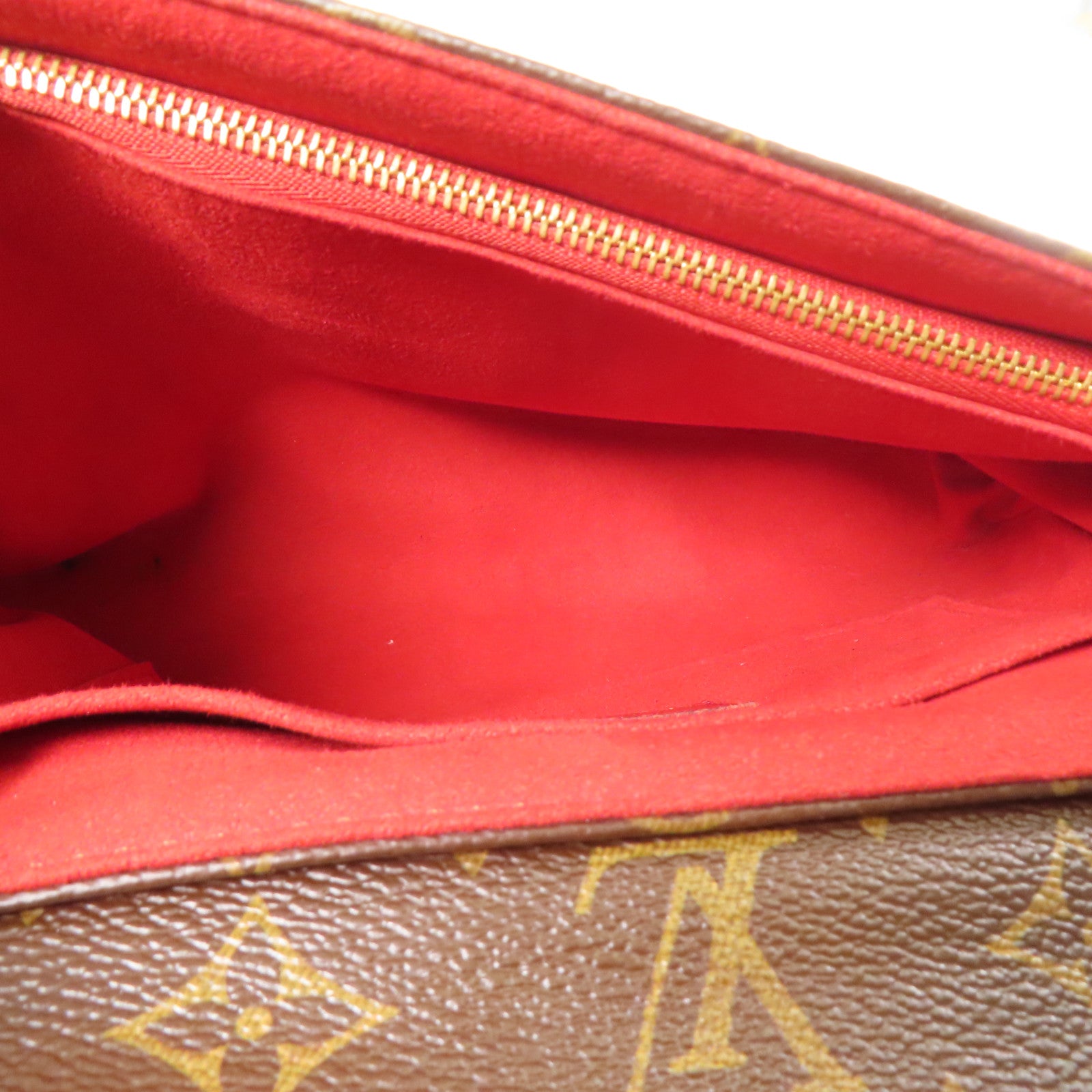 LOUIS VUITTON Monogram Saint Placide金扣肩背袋