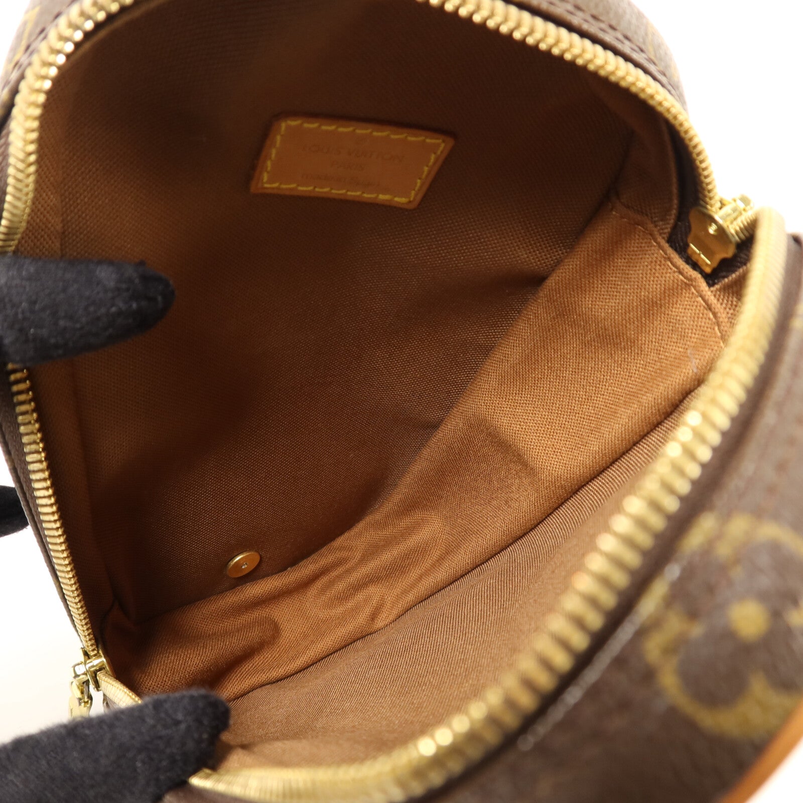 LOUIS VUITTON Monogram Pochette Gange金扣肩背袋